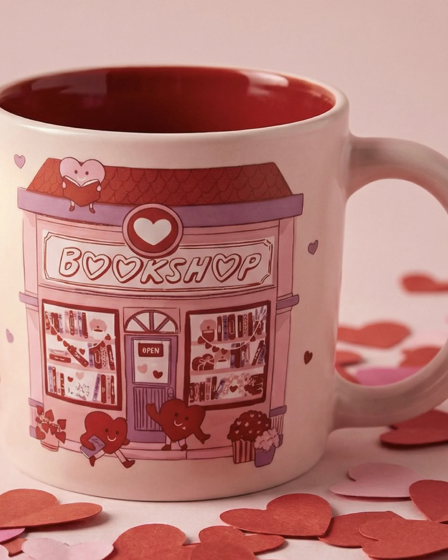 Your heart called&hellip; it wants this mug. 

Designed in collaboration with Indigo.
Available at @indigo