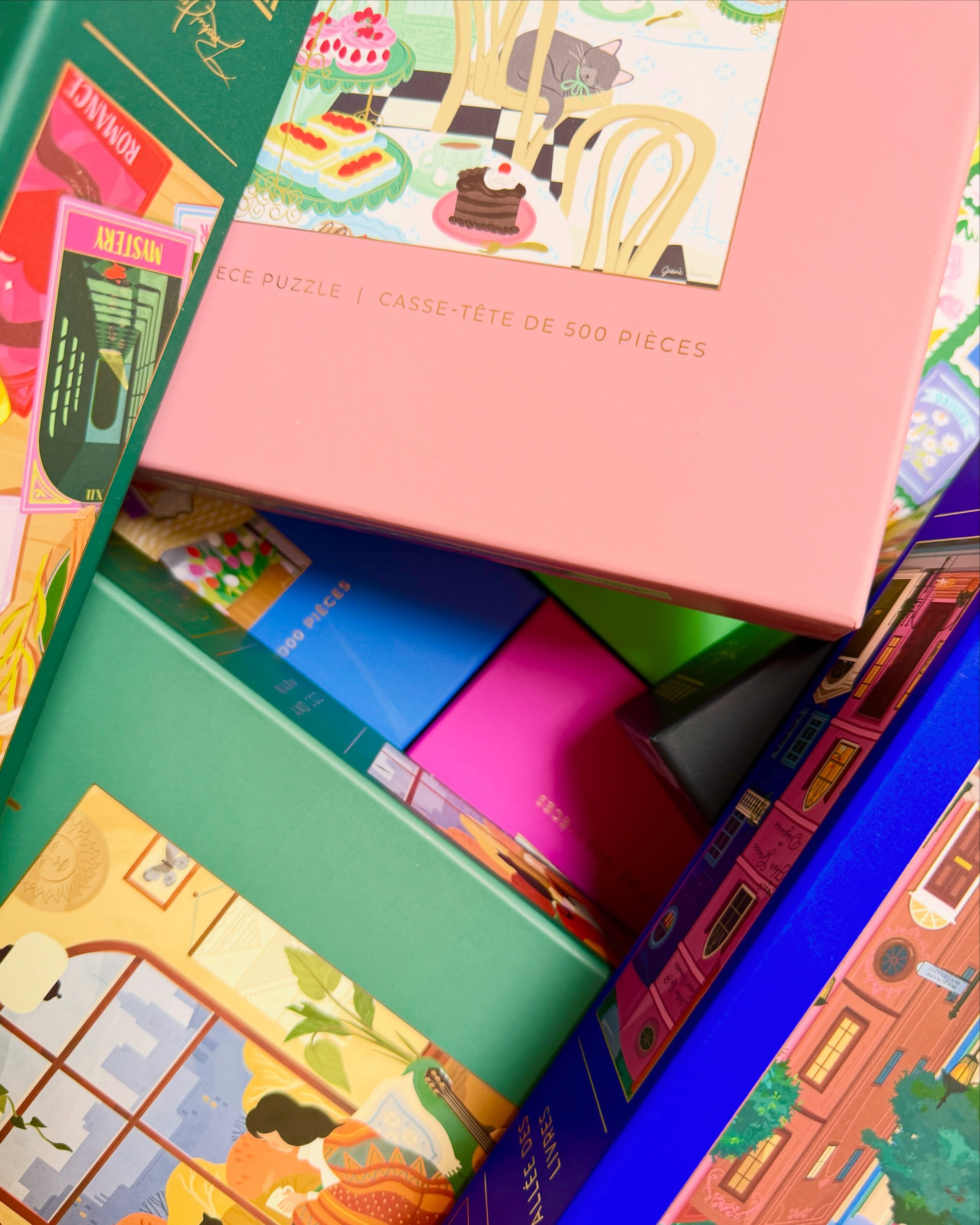 Choosing the puzzle is part of the fun

#puzzle #puzzles #homedecor #home #design