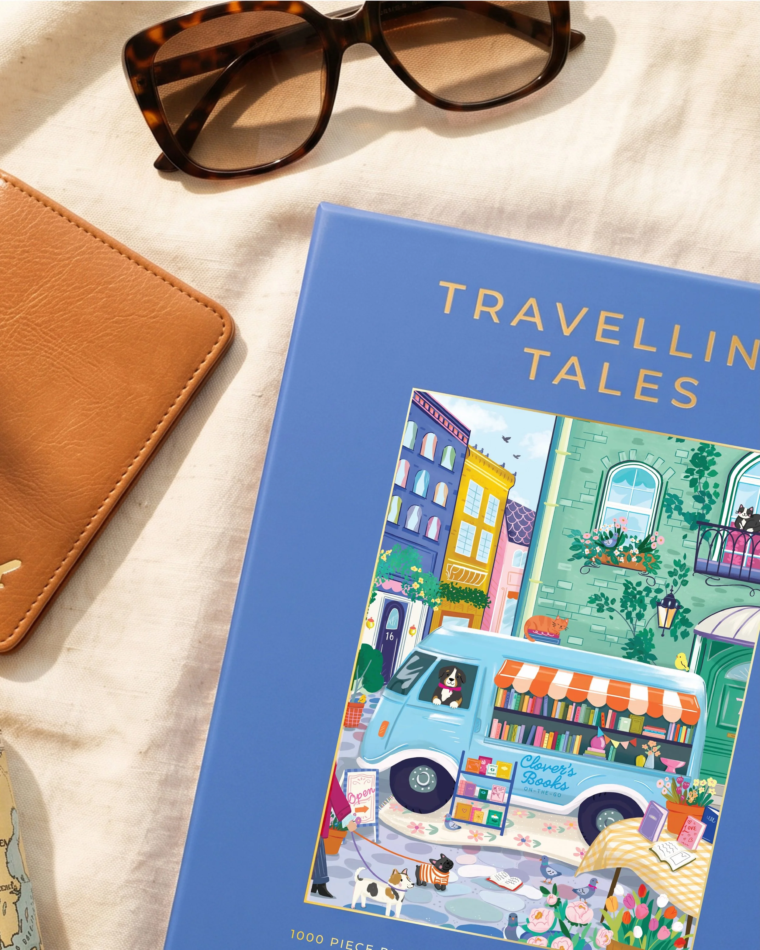 For the one who&rsquo;s always planning the next trip.

Travelling Tales | Designed by our in-house design team and illustrated by @jenna.caswell.designs 

#puzzle #puzzles #design #illustration #homedecor