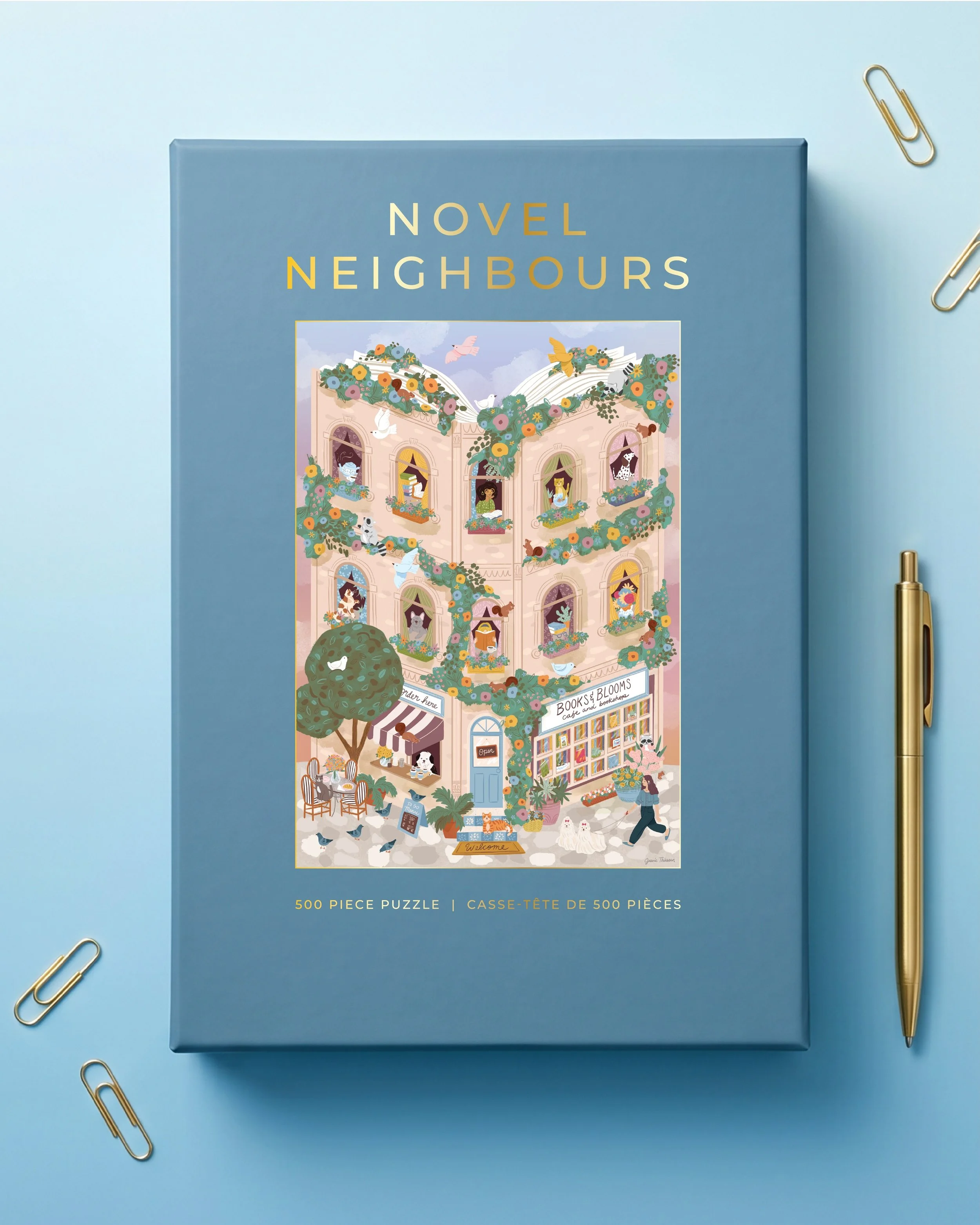US friends&hellip;

Novel Neighbours will coming to TJ Maxx and Marshalls stores in June. 

Stay tuned to find out what other designs are making their way to the States. ✈️

#puzzle #puzzles #illustration #designstudio #gift