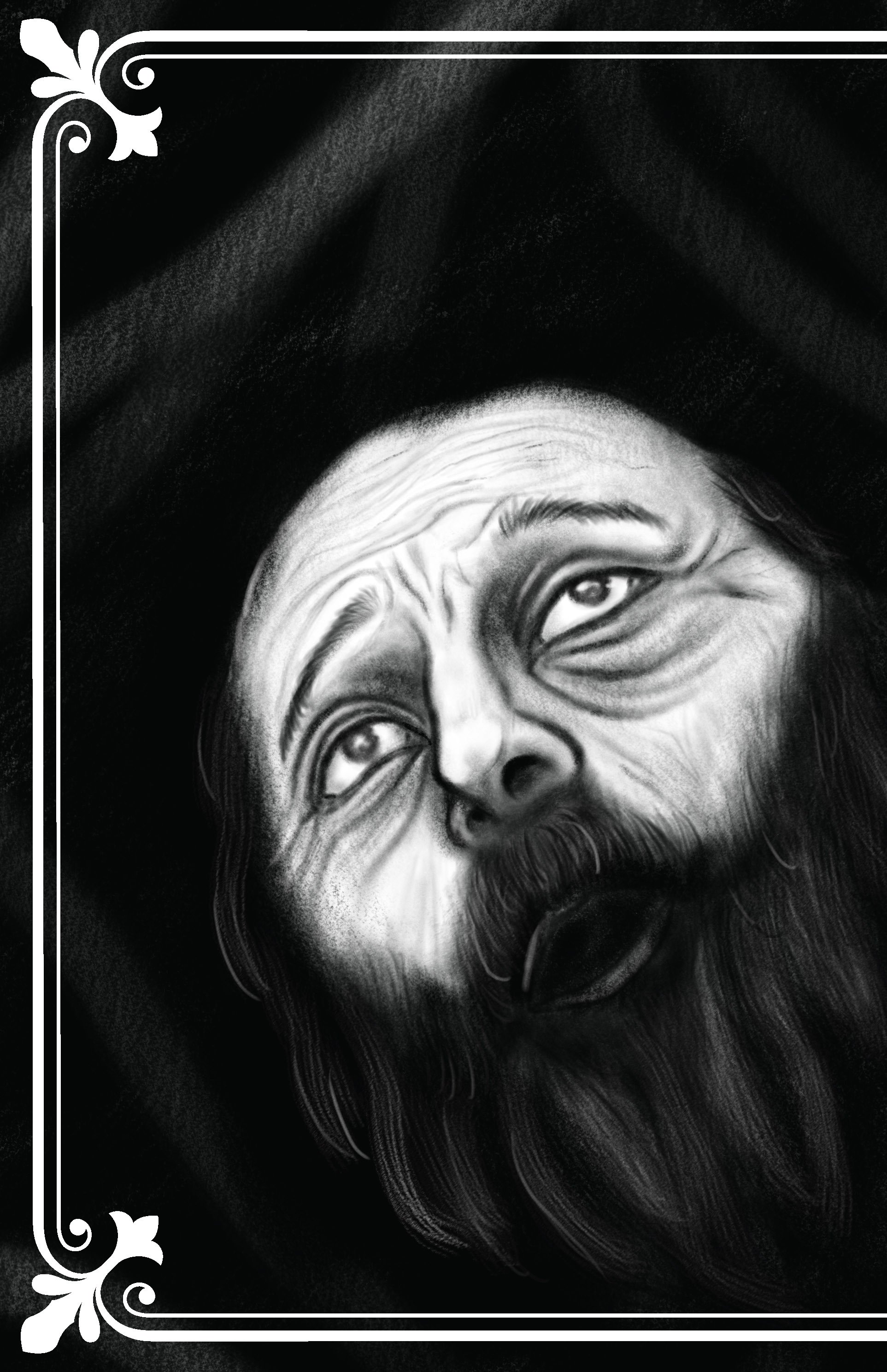 I heard a Fly- buzz when I died- by Emily Dickinson (1896). A short usually untitled poem by Dickinson that was illustrated by me (2022) using digital charcoal.