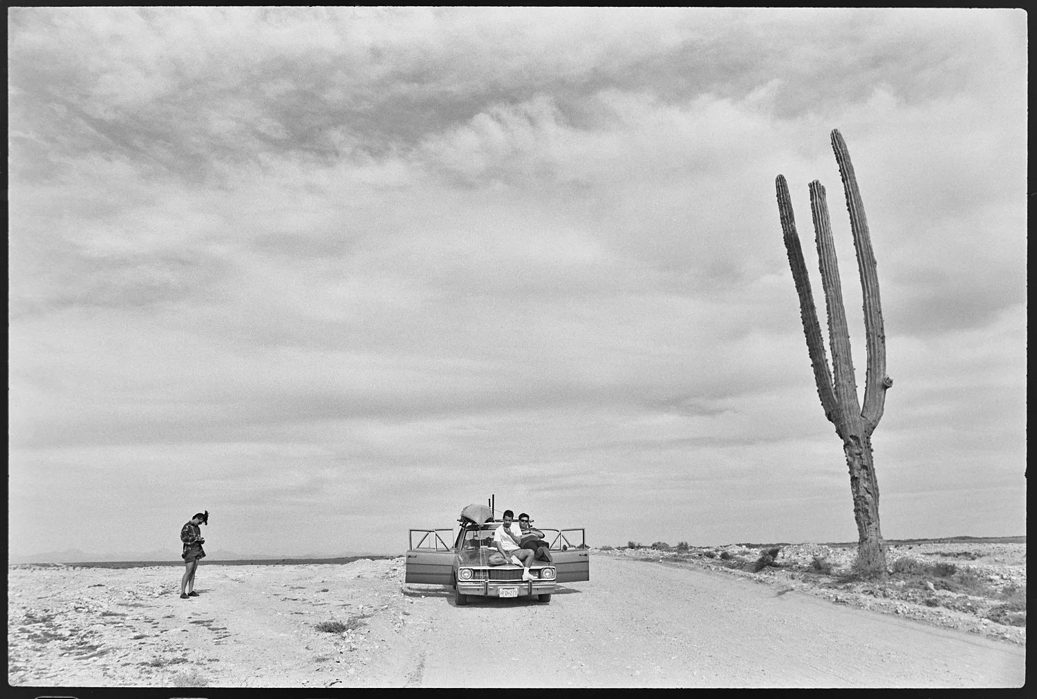 Diane, Frank and Cameron - Baja California, 1996