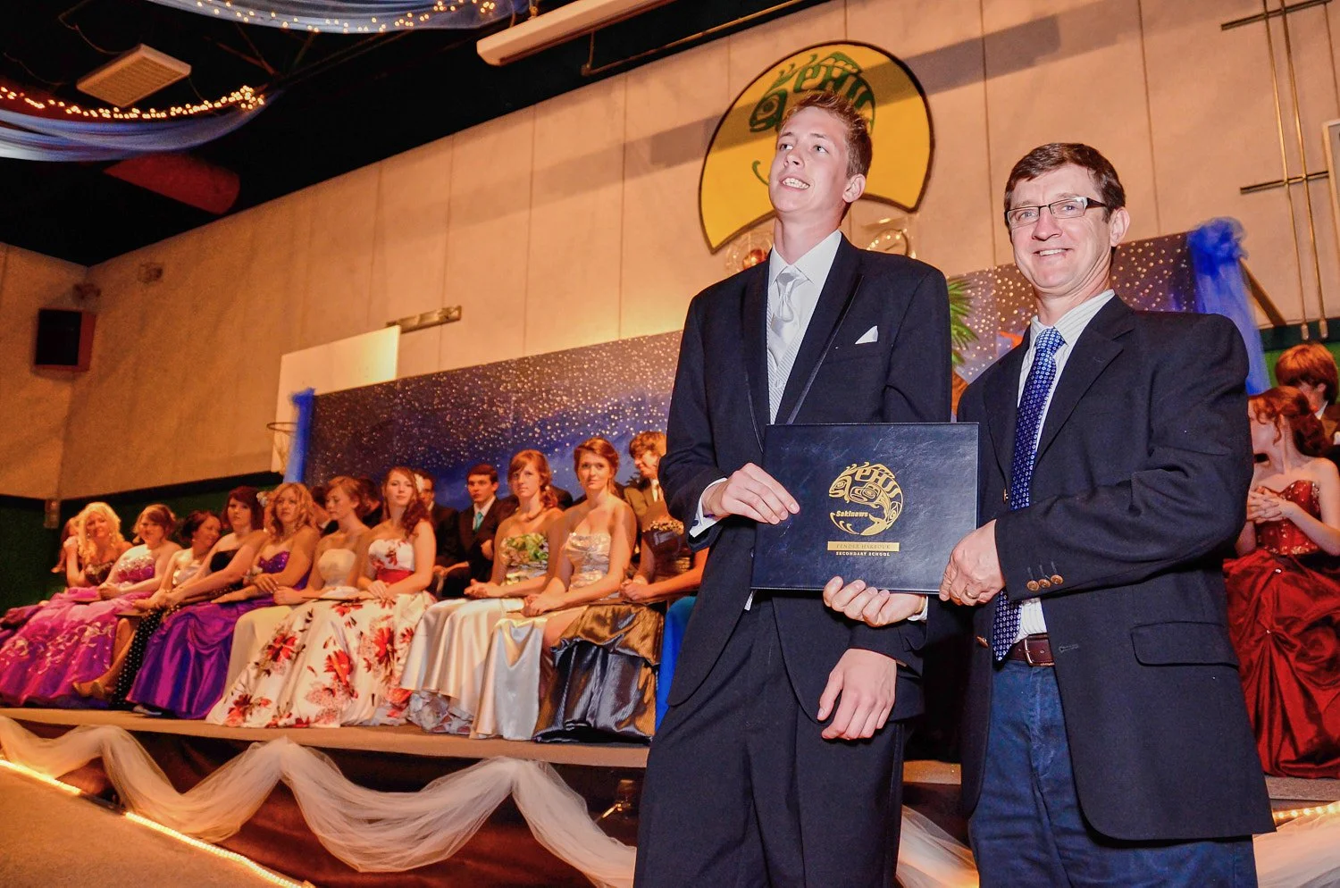 Robert and Principal Thorsel