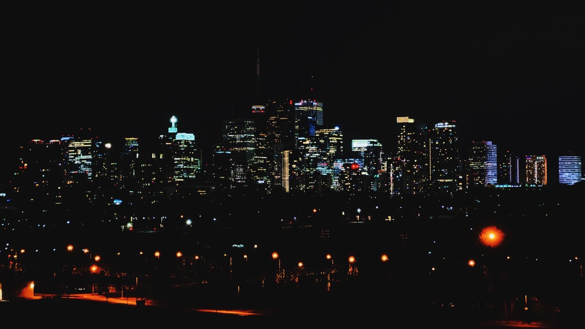 Toronto Skyline from Riverdale Park
