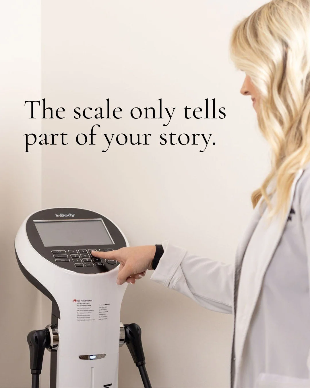 When you're losing weight, you want to lose fat. Not the muscle that keeps you strong, supports your metabolism, and helps you feel like yourself.

That's why every patient in our weight loss program at Advanced Aesthetic Center gets regular InBody s