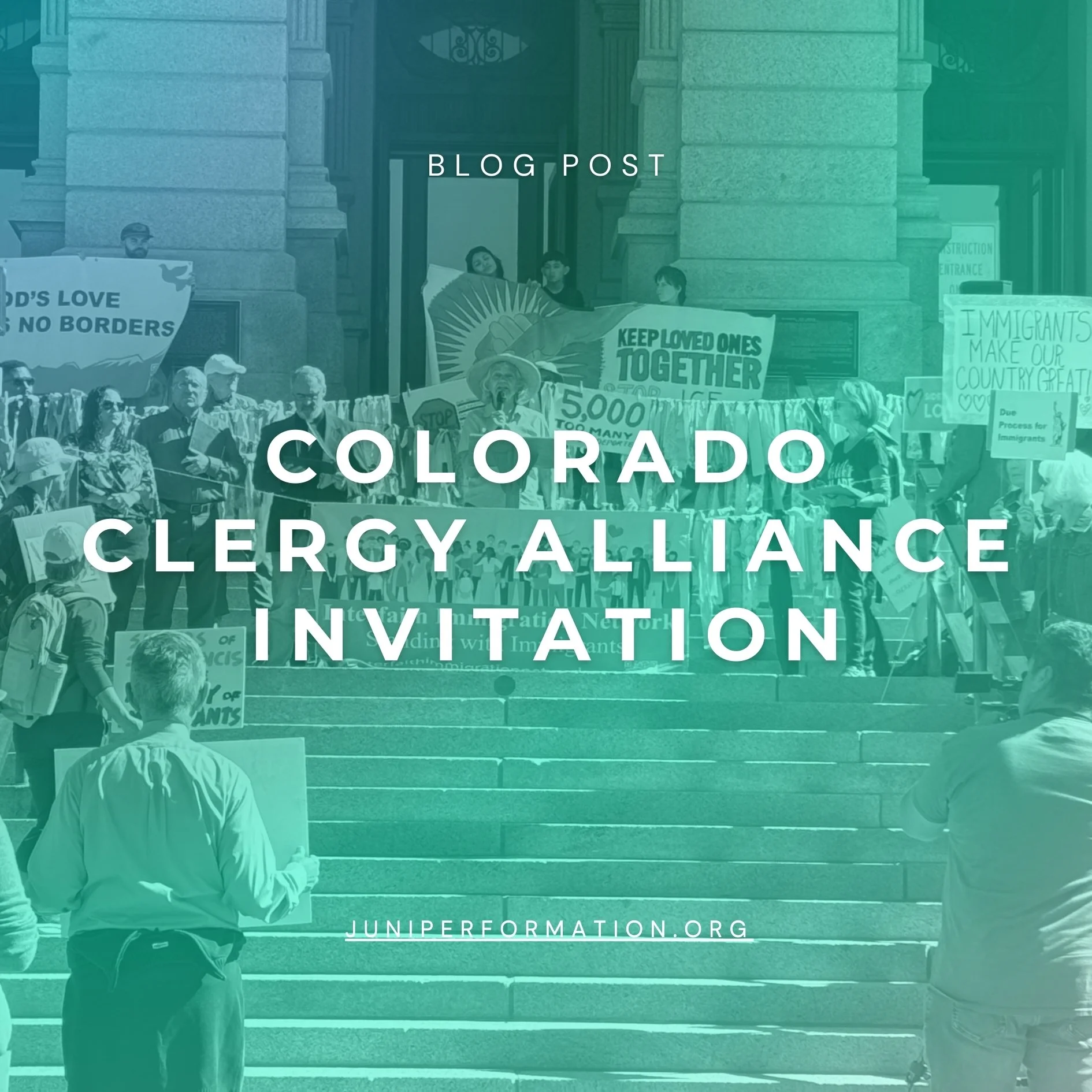 Colorado Clergy Alliance Invitation