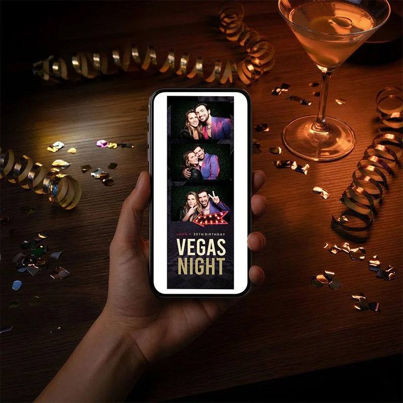 digital photo booth sharing on phone