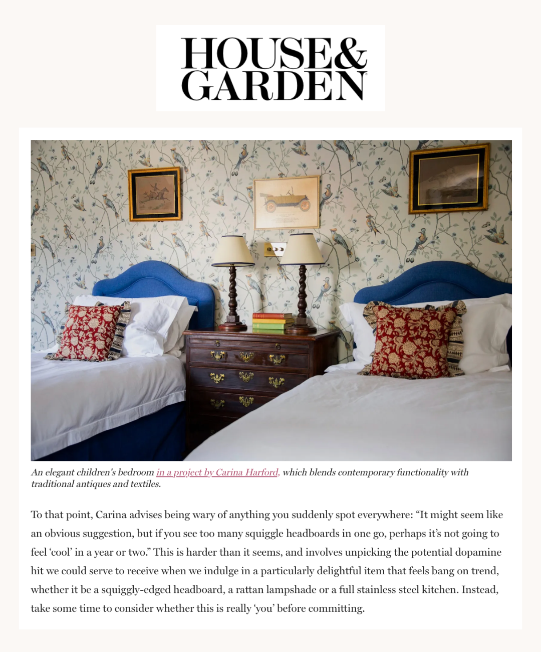 House and Garden, March 2025