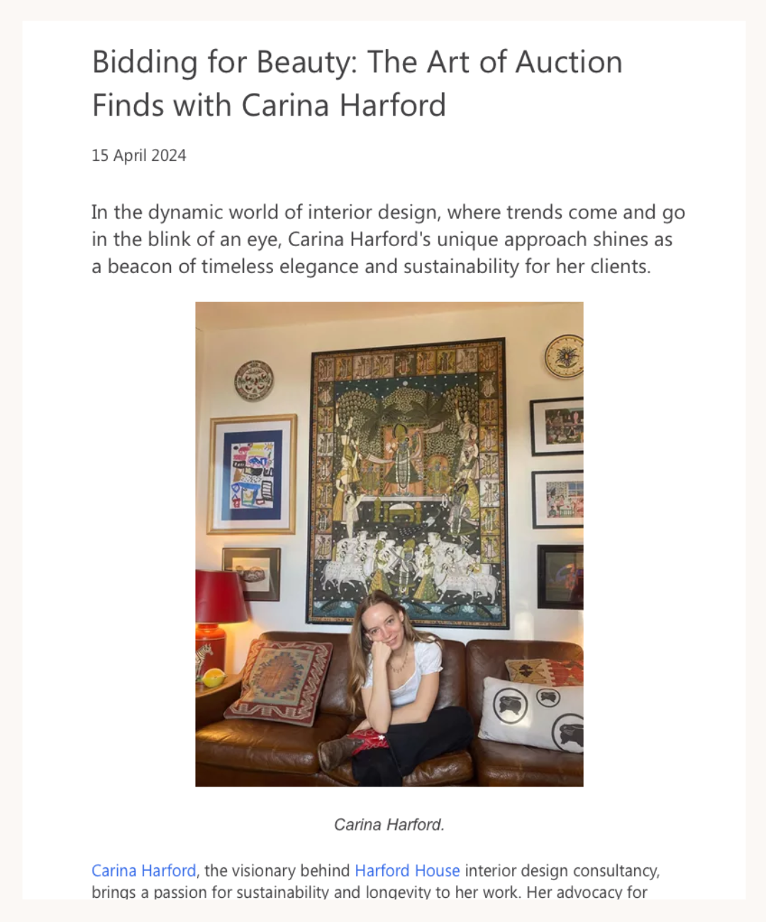 The Saleroom, June 2024