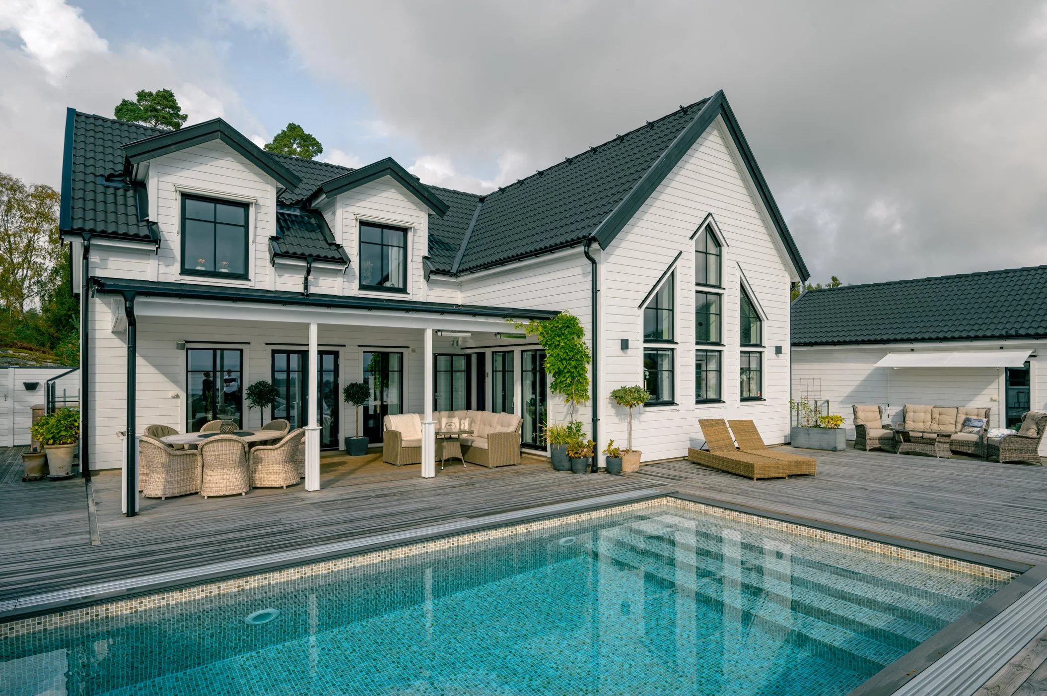 Lyxiga bostads foton
