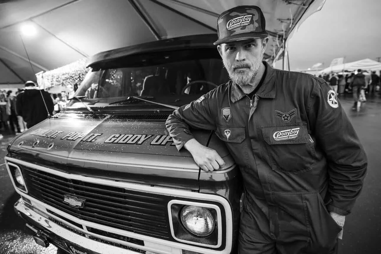 Mike Bass in his element. 😎

📸Photo by @mattsimpsonphoto 
@barkeeping_it_real 
@tailspinalefest_official