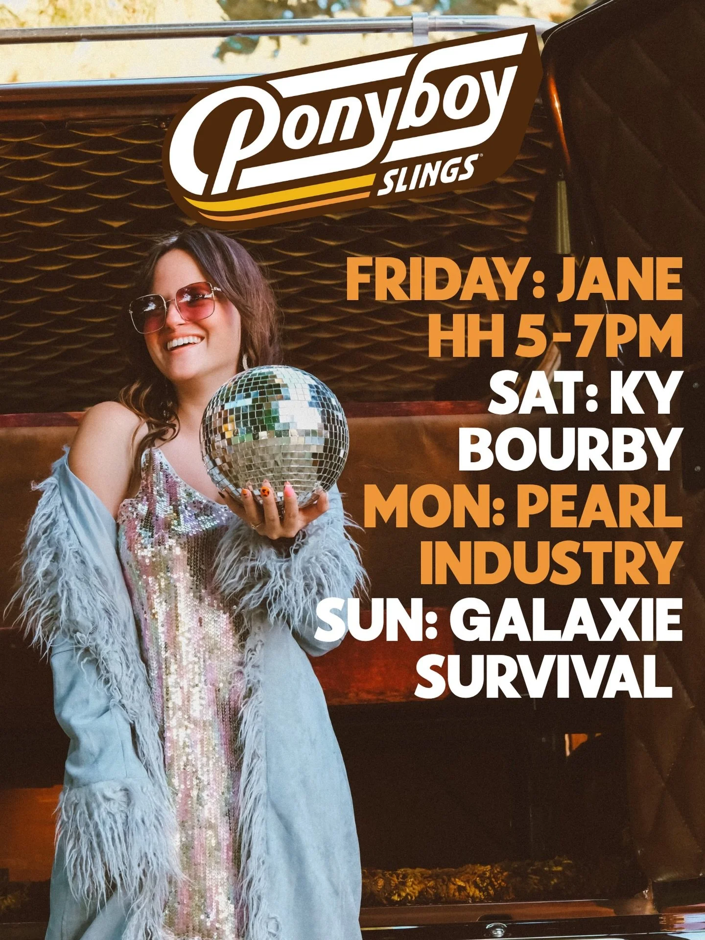 📣PB DERBY EVENTS!!

TONIGHT - Come have a $5 PB with us @janelouisville 5-7p and listen to BEATS BY PONYBOY 🎶
SATURDAY - Come to KY BOURBY and hang with us and the PONYWAGON 🚐 @progressparkky 
MONDAY - Nowhere to wear this DERBY EDITION @thepearlo