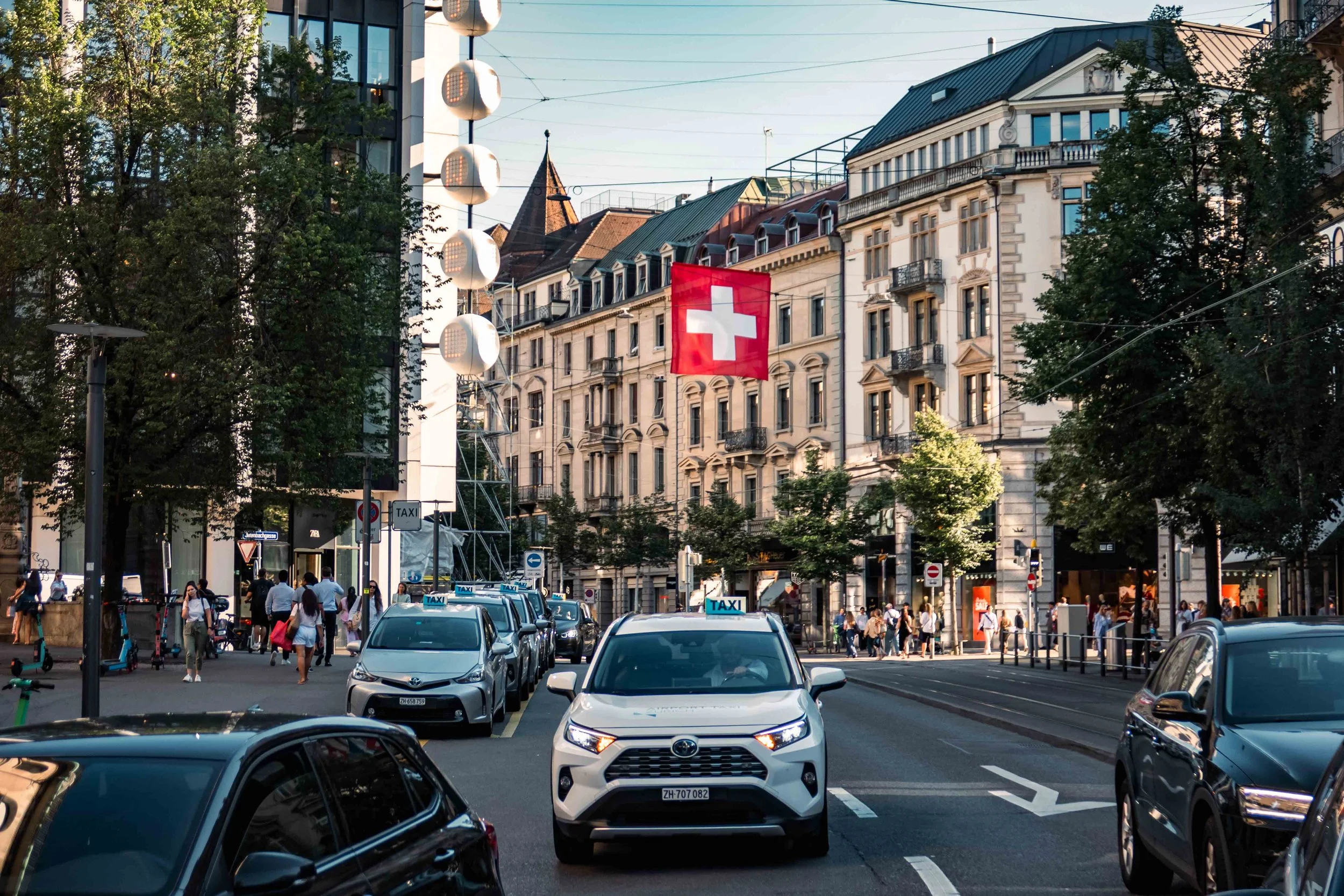 Old Town Zurich Switzerland