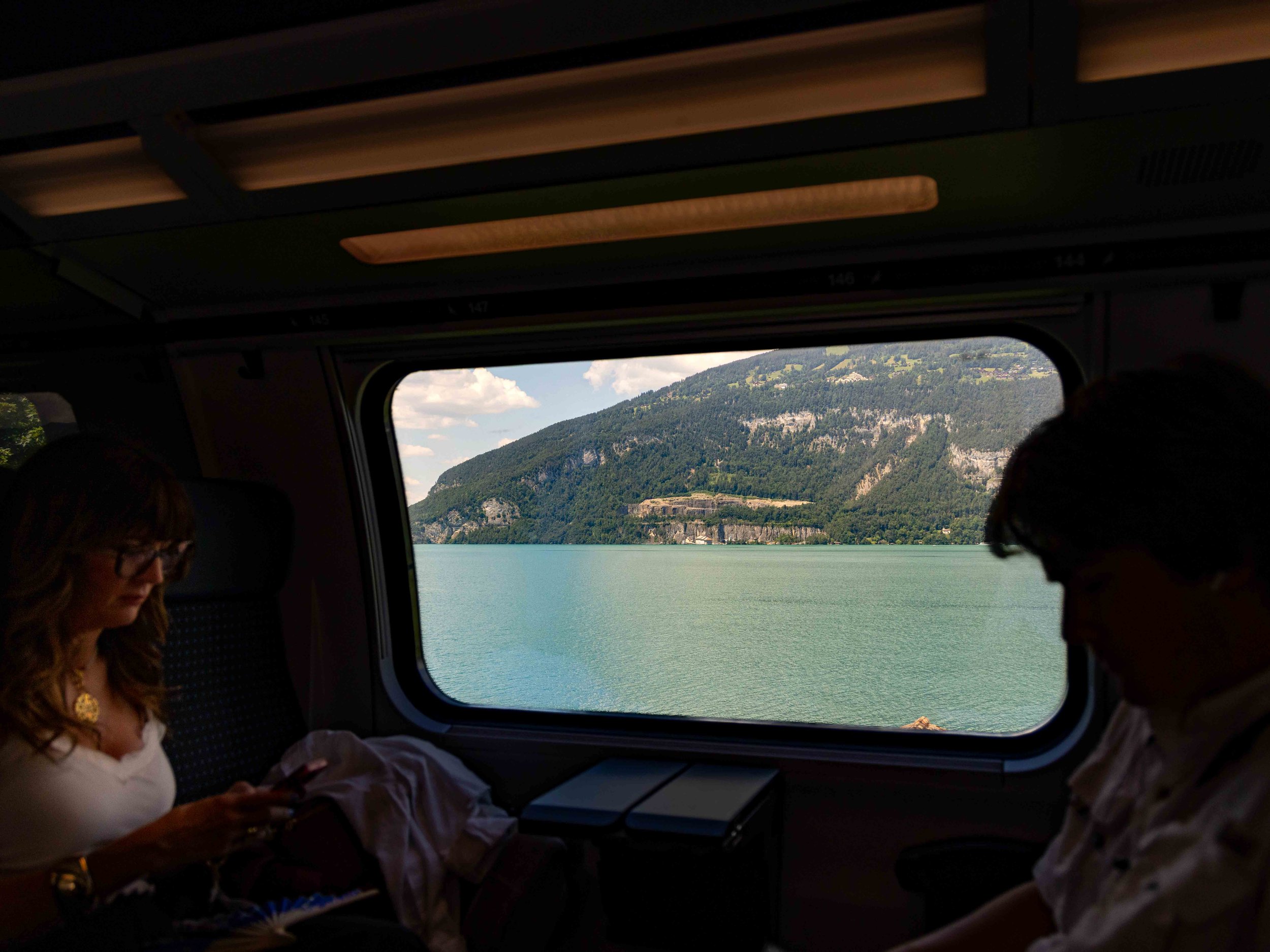 Swiss Rail System Interlaken