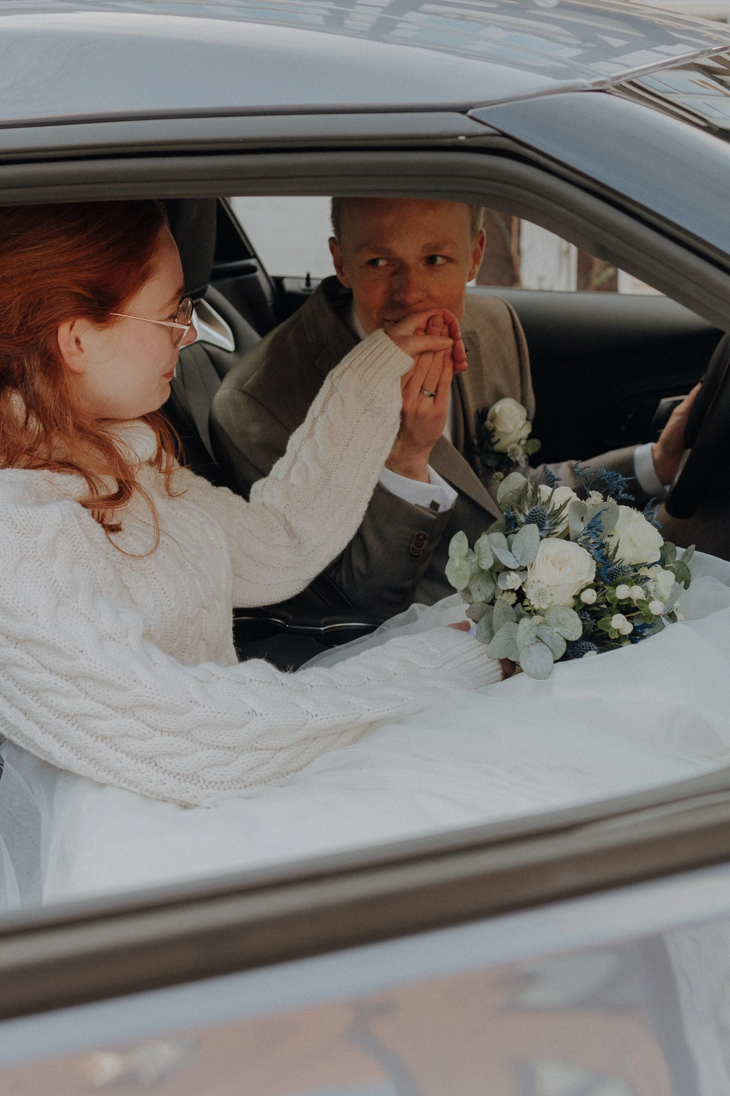 David + Patricia - Hochzeitsreportage / Winterhochzeit in Nienburg