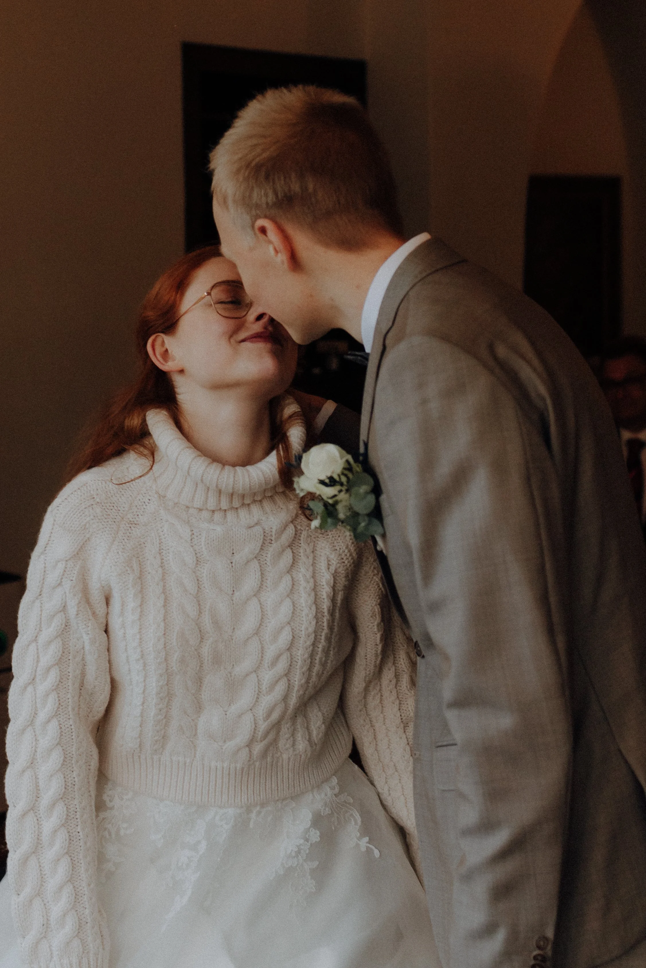 David + Patricia - Hochzeitsreportage / Winterhochzeit in Nienburg