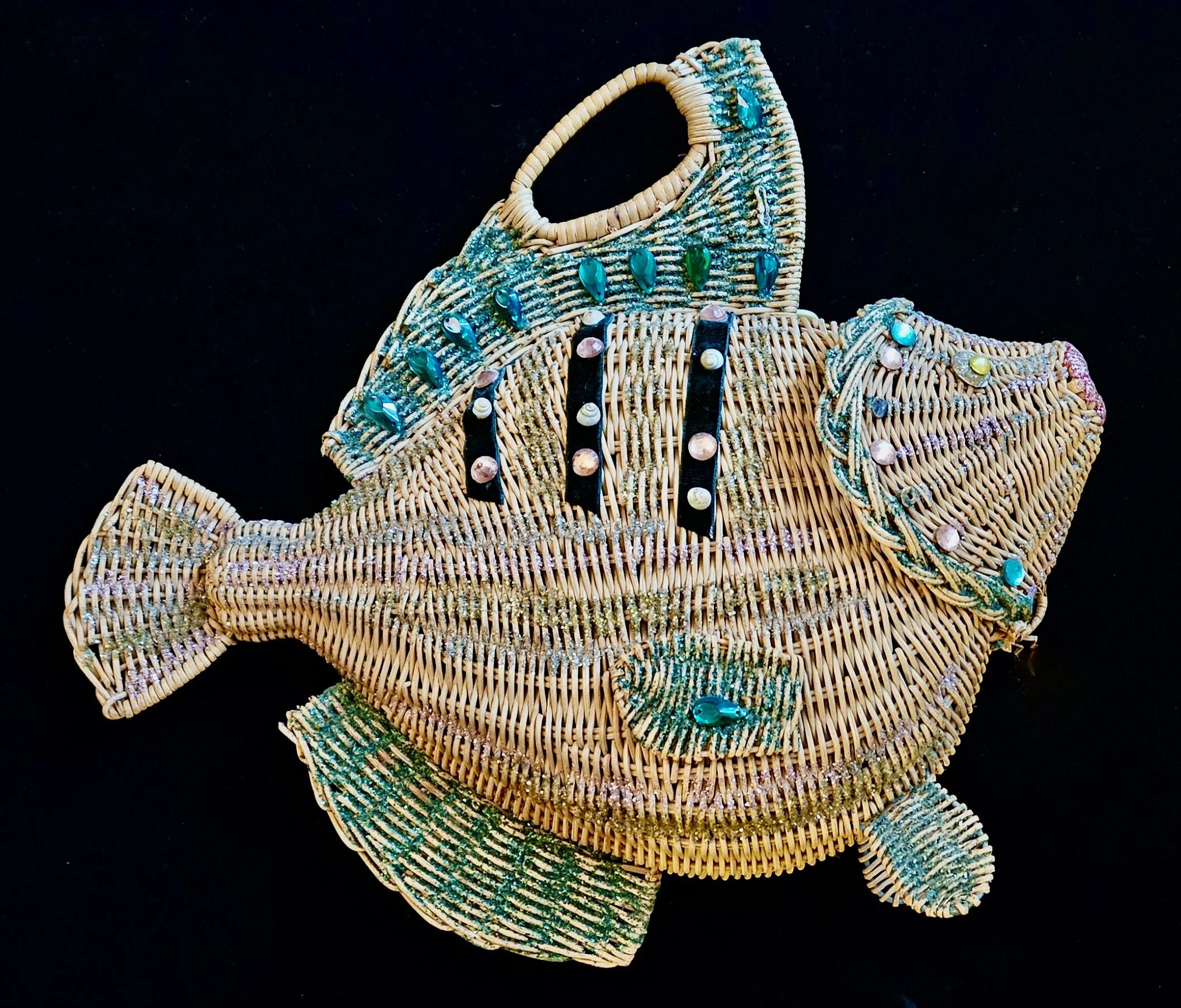 Seashells, Fish, and Tiki Huts: A Midcentury Purse Show & Tell