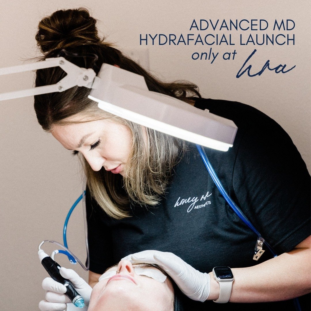 Get your glow on, babes! ✨ Dive into the ultimate hydration station with our Advanced MD HydraFacial special! 

Through May 18th, we're offering you the opportunity to experience Advanced MD HydraFacial at the price of a Deluxe treatment. 

What make