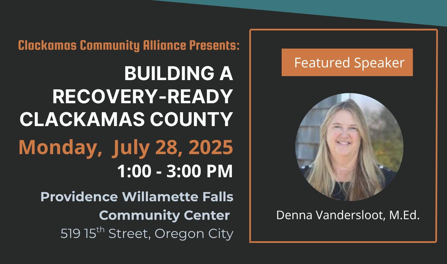 Building a Recovery-Ready Clackamas County
