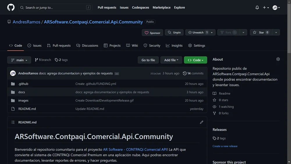 Api Ar Ya disponible el repositorio de CONTPAQi Comercial API en GitHub — AR ...