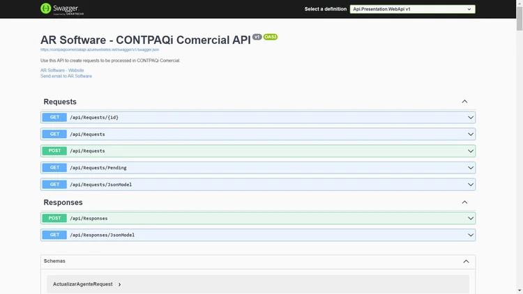 CONTPAQi Comercial API — AR Software