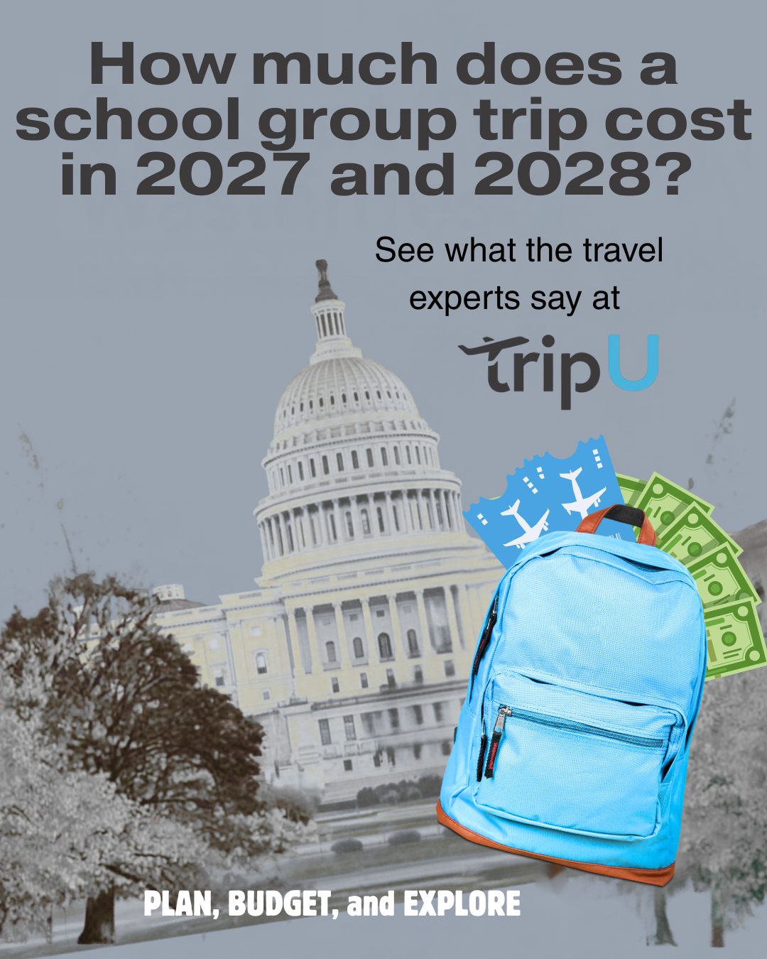 How Much Does a School Group Trip Cost in 2027 and 2028?