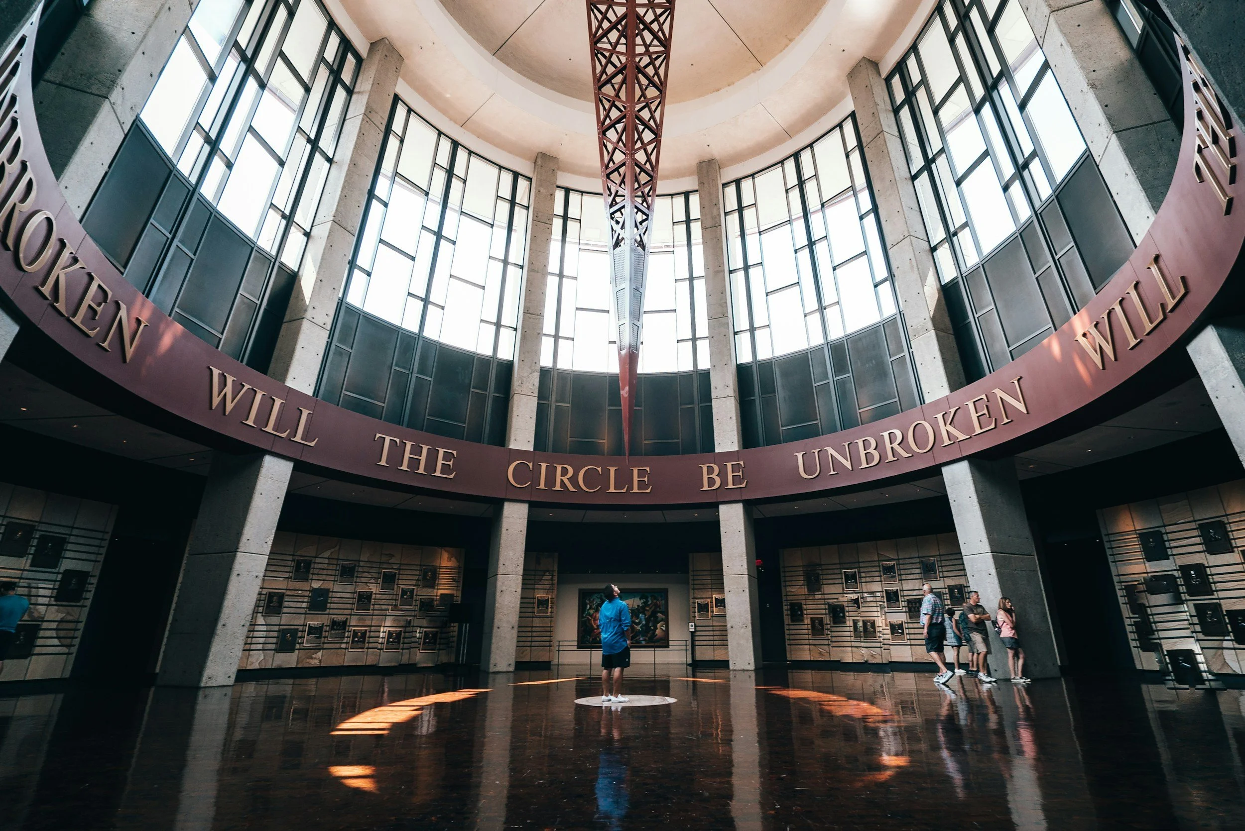 Rotunda of the Country Music Hall of Fame and Museum in Nashville