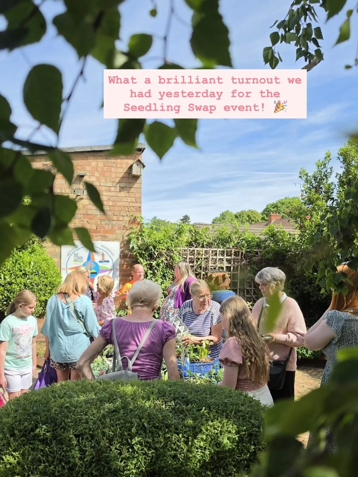 Thank you so much to everyone who came to yesterday&rsquo;s 4th annual &lsquo;Great Scartho Seedling Swap&rsquo; event!

We had such a fantastic turn out (a record number!) and even had to get extra tables for all the brilliant plants that were broug