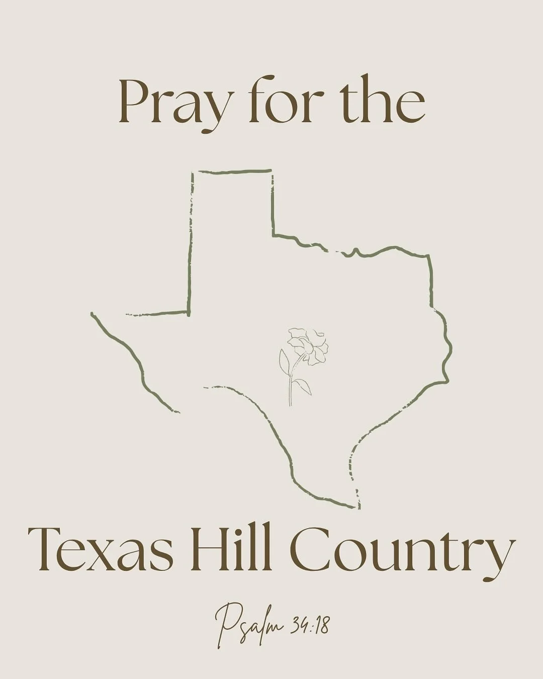 I&rsquo;ve tried to find the words&hellip; but they just don&rsquo;t feel like enough.
The devastation in the Texas Hill Country is heartbreaking.

A friend lost her precious daughter in the floodwaters. Many of my past clients live in the area. And 