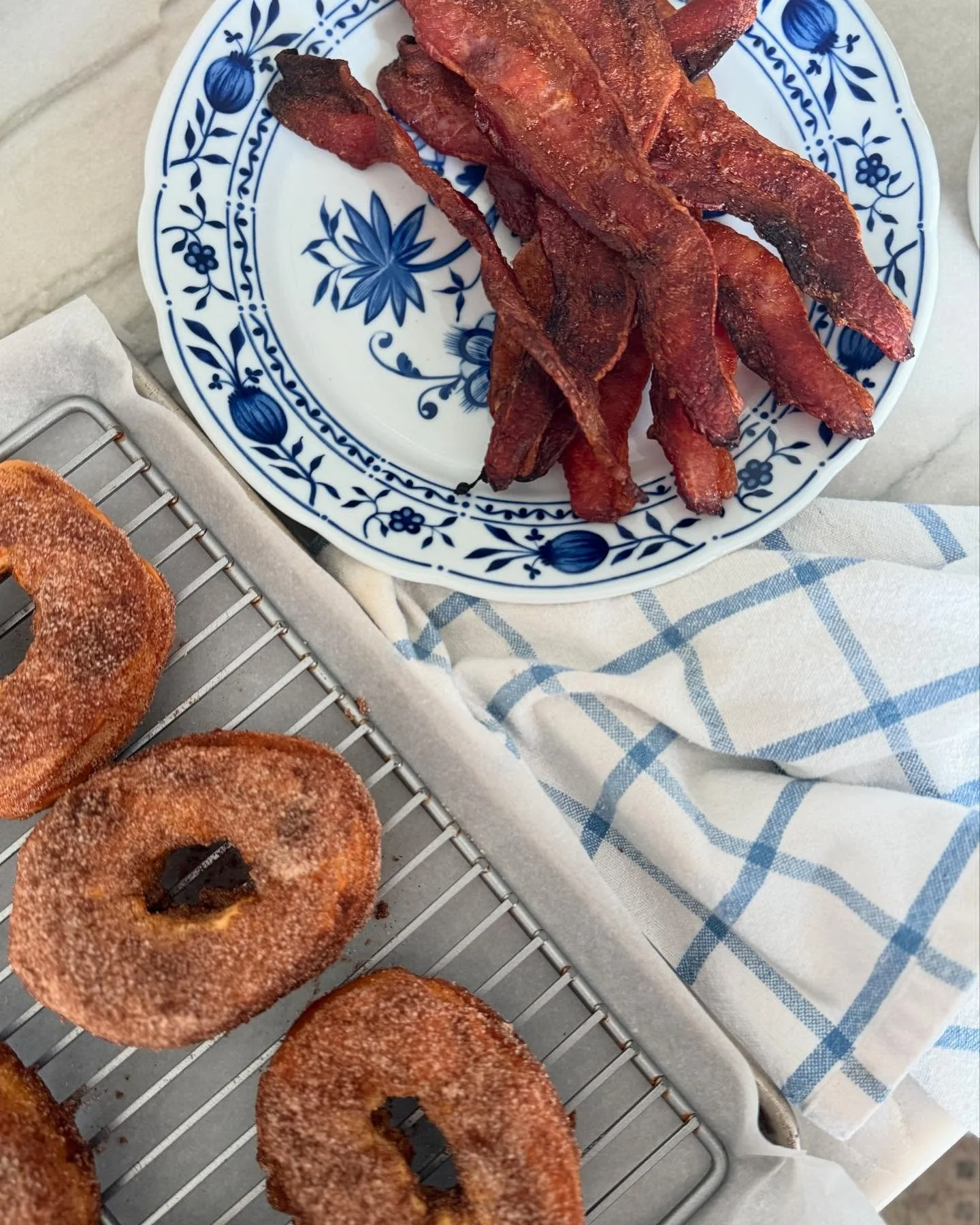 90&rsquo;s childhood was the best childhood. I remember Saturday mornings at my Granny &amp; Poppy&rsquo;s house &amp; they made us these &ldquo;homemade&rdquo; donuts. I made them this morning for my kids &amp; as the children these days say, &ldquo