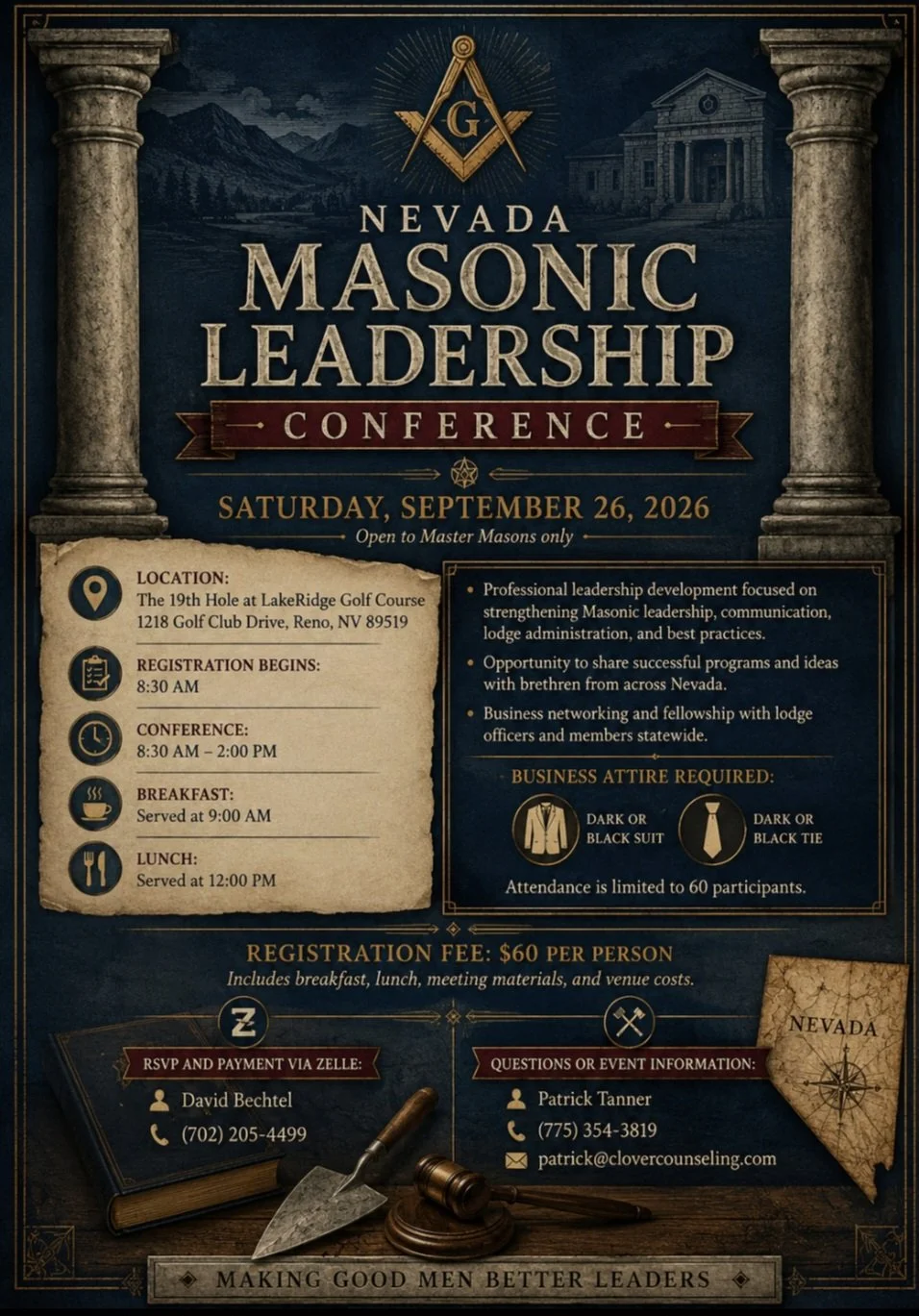 Nevada Masonic Leadership Conference (Reno)