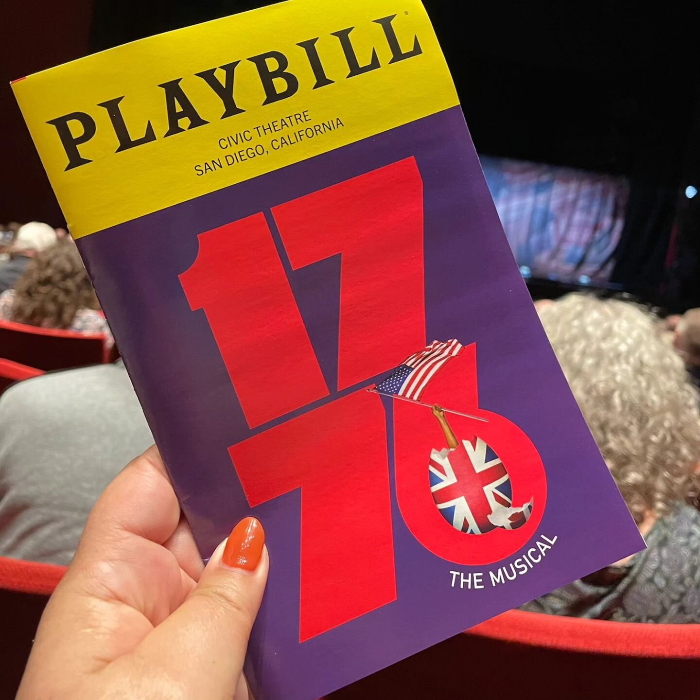 &quot;This is a revolution, dammit! We're going to have to offend SOMEbody!&quot;
.
.
.
.
#1776musical #broadwaysd #musical #Broadway #theatre