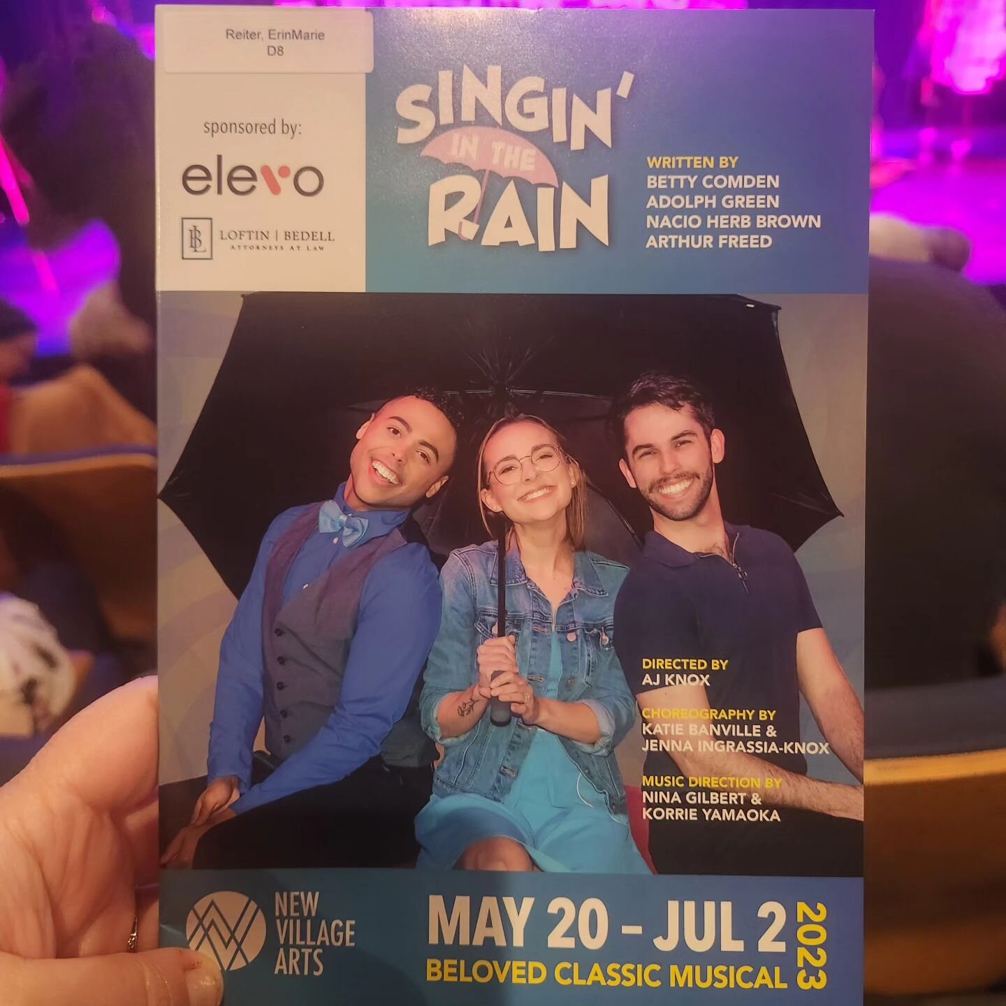 Bring on the tap dancing! Happy opening night New Village Arts!
.
.
.
.
.
.
.
.
.
.
.
#theatre #singingintherain #musical #newvillagearts #openingnight #theatre #theater #musicaltheatre #sandiego #sandiegotheatre #carlsbad