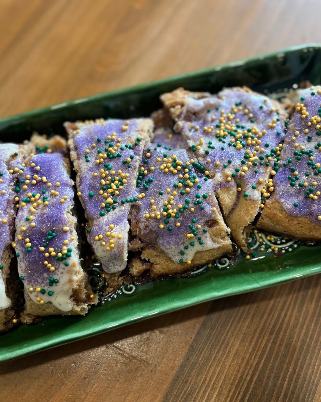 Who said you can&rsquo;t make a Healthier vegan King cake??