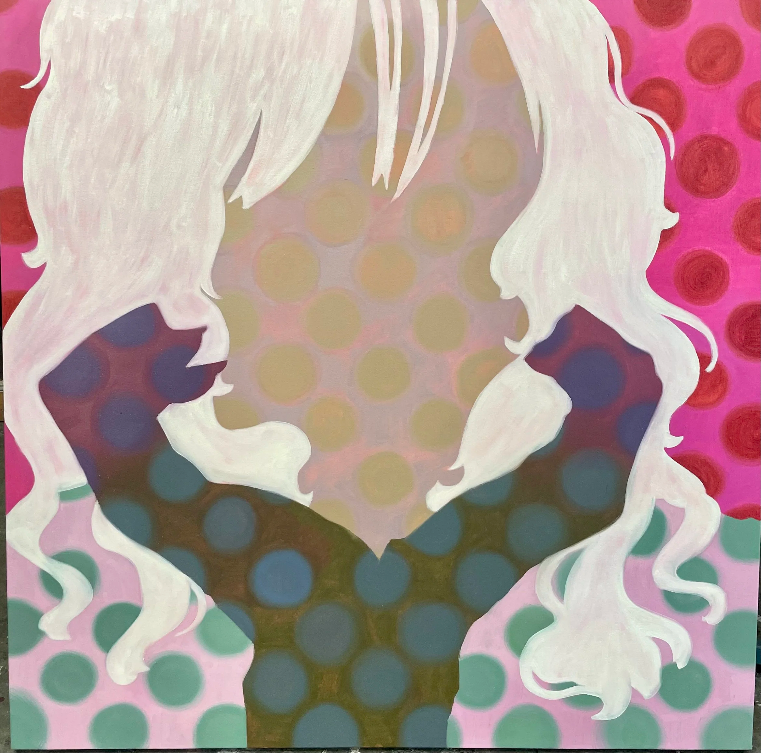 Untitled(As it was), 2022, 40"x 40", Oil on canvas