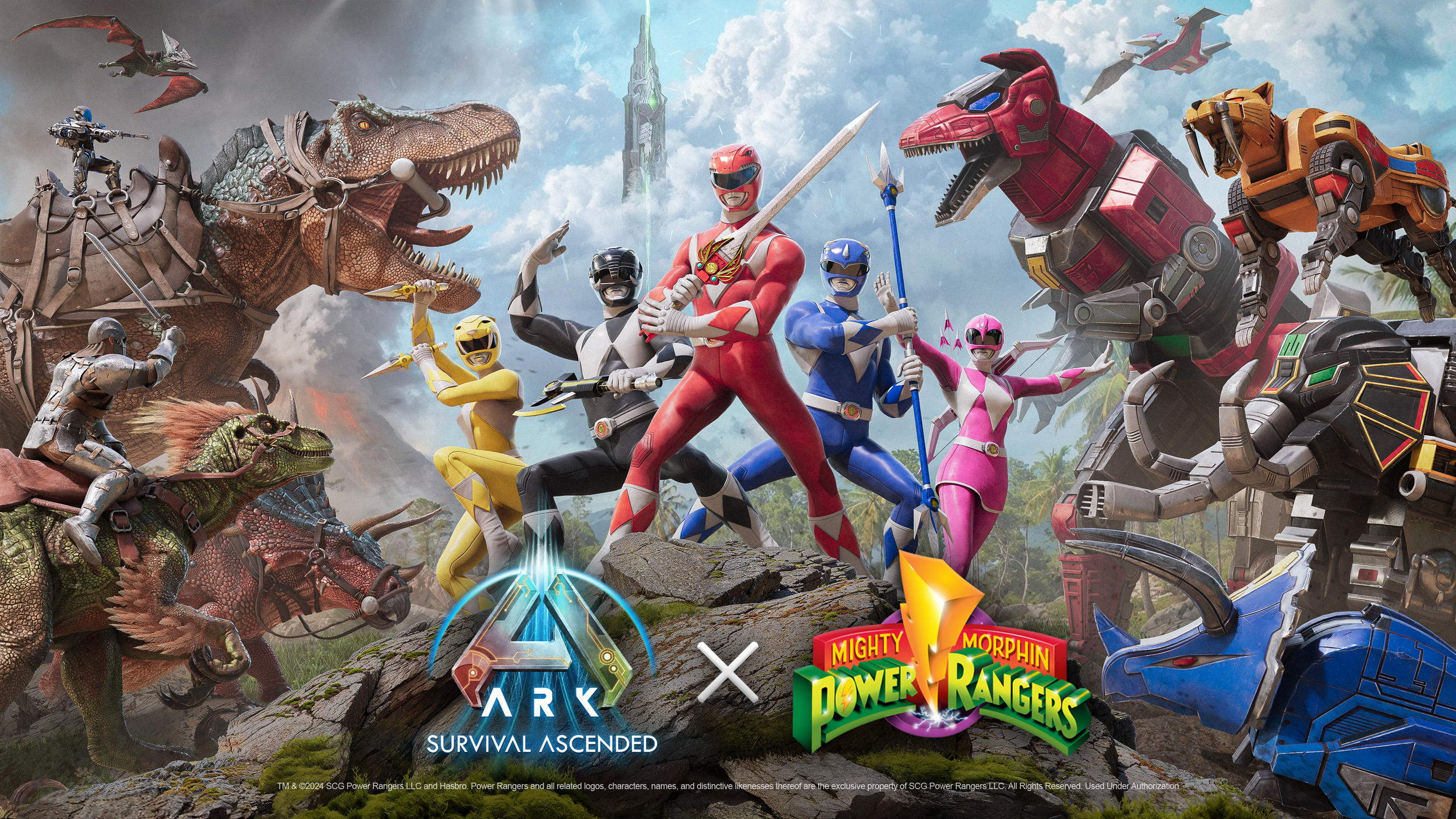 ARK x Power Rangers, Cosmetic Pack | Production Intern