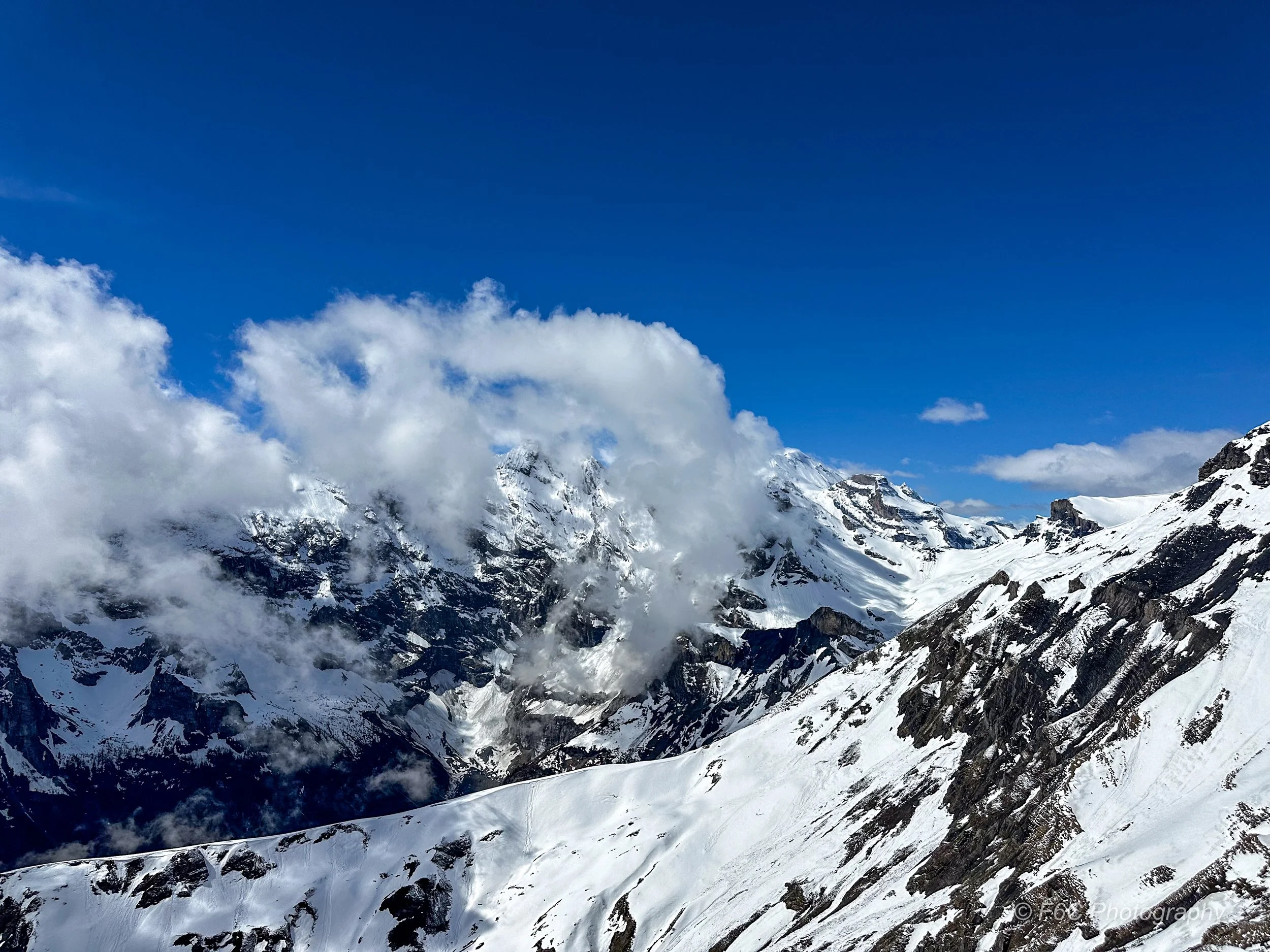 Schilthorn Peak near Lauterbrunnen, Switzerland