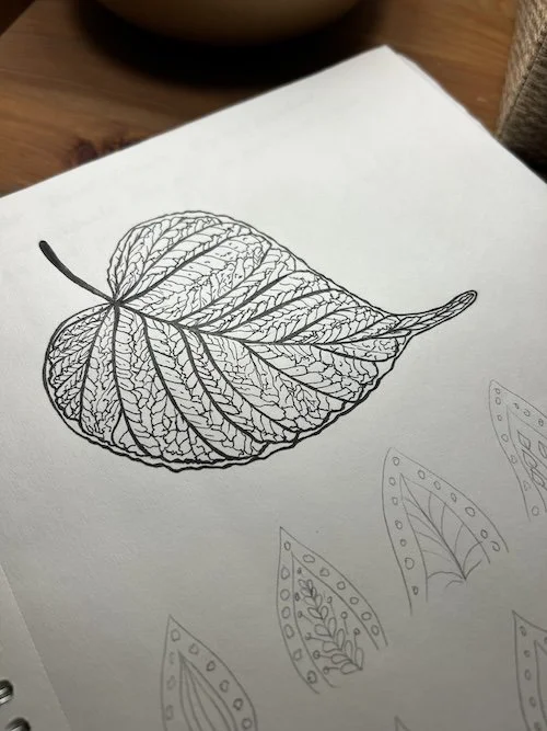 The Leaf That Found Me