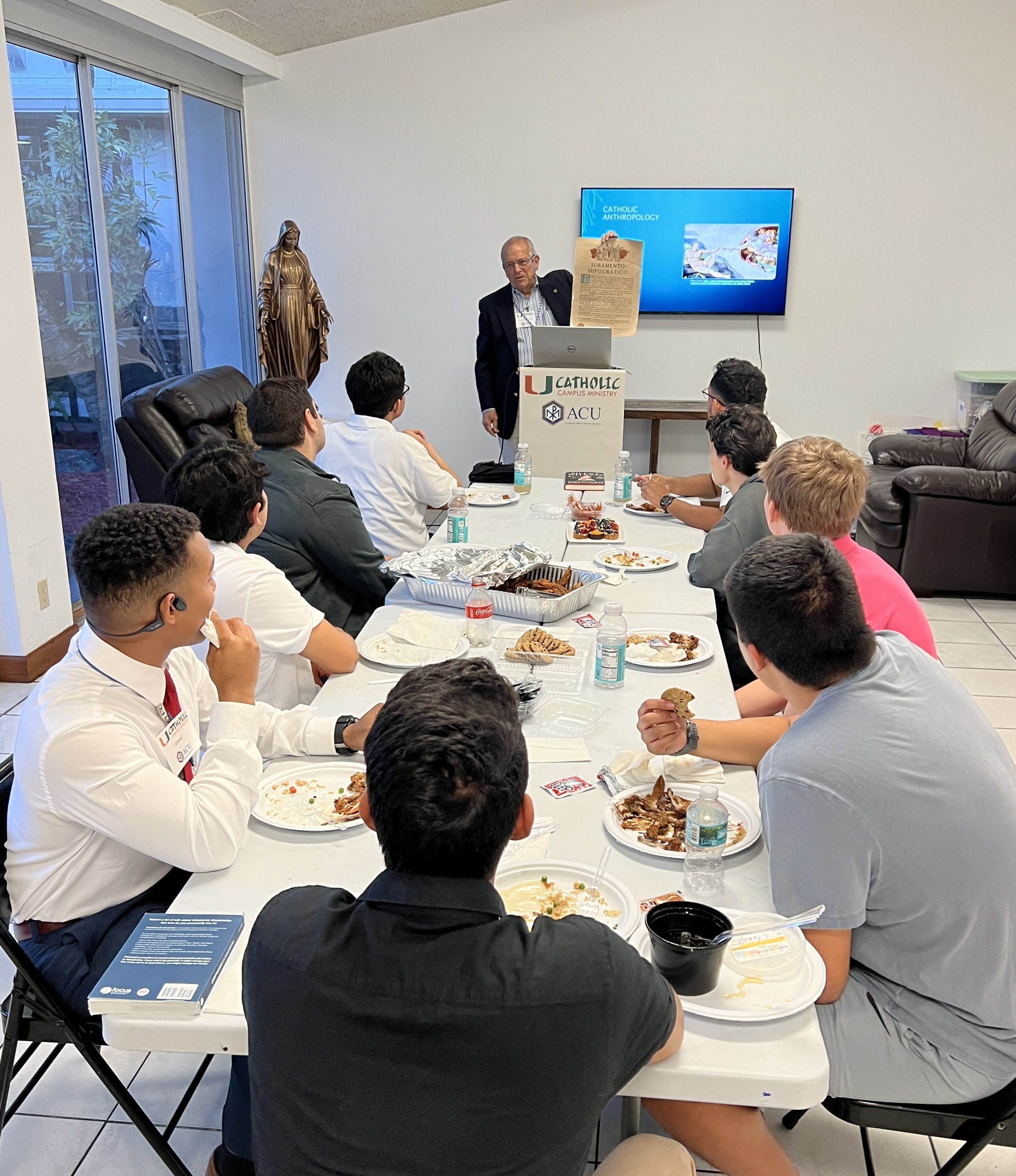 ACU University of Miami Student Group: “Euthanasia, a Catholic Moral Perspective”, Presentation by Enrique Canton, M.D.