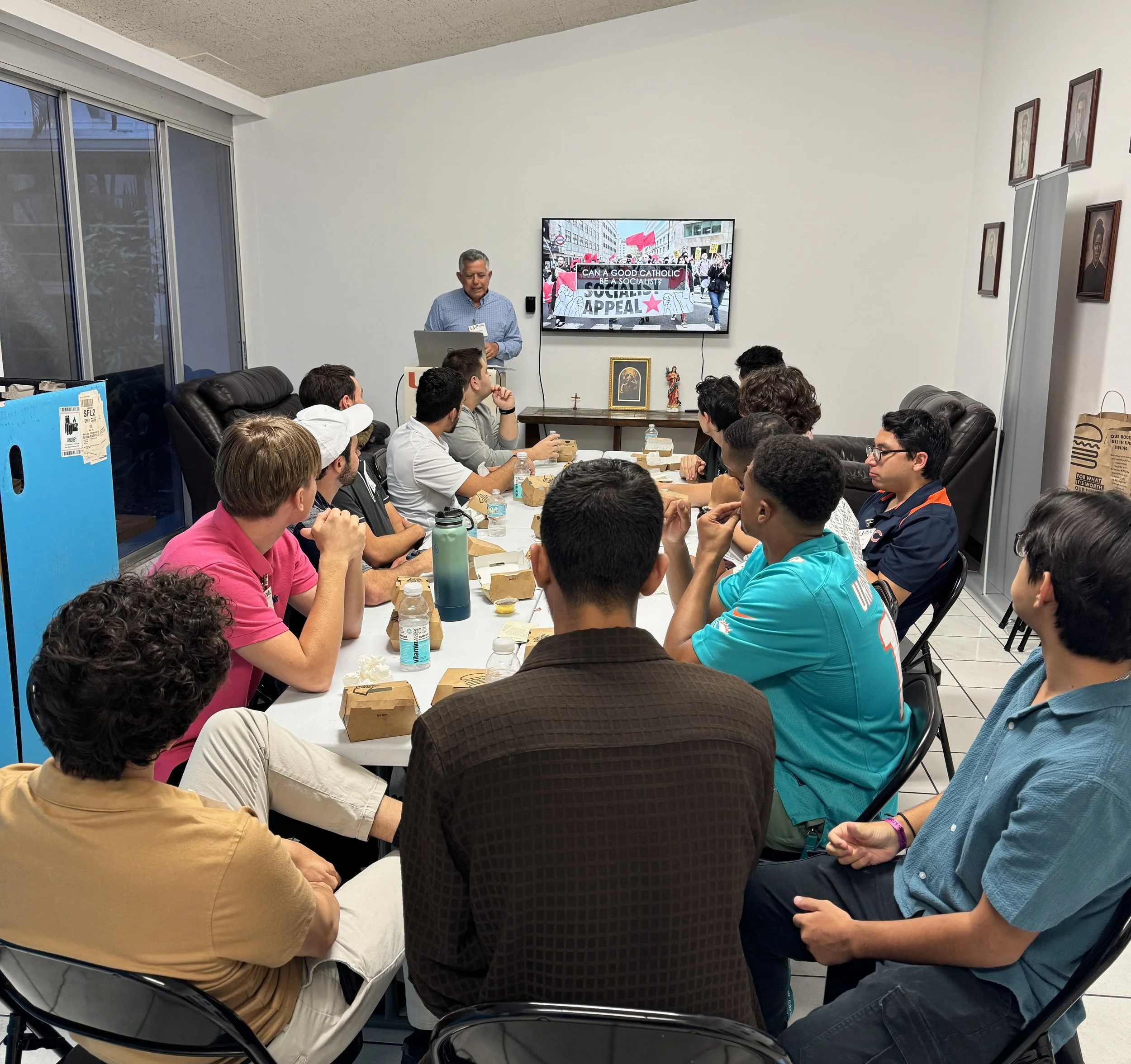 ACU University of Miami Student Group: "Can a Good Catholic be a Socialist?", a presentation by Jerry Fernandez