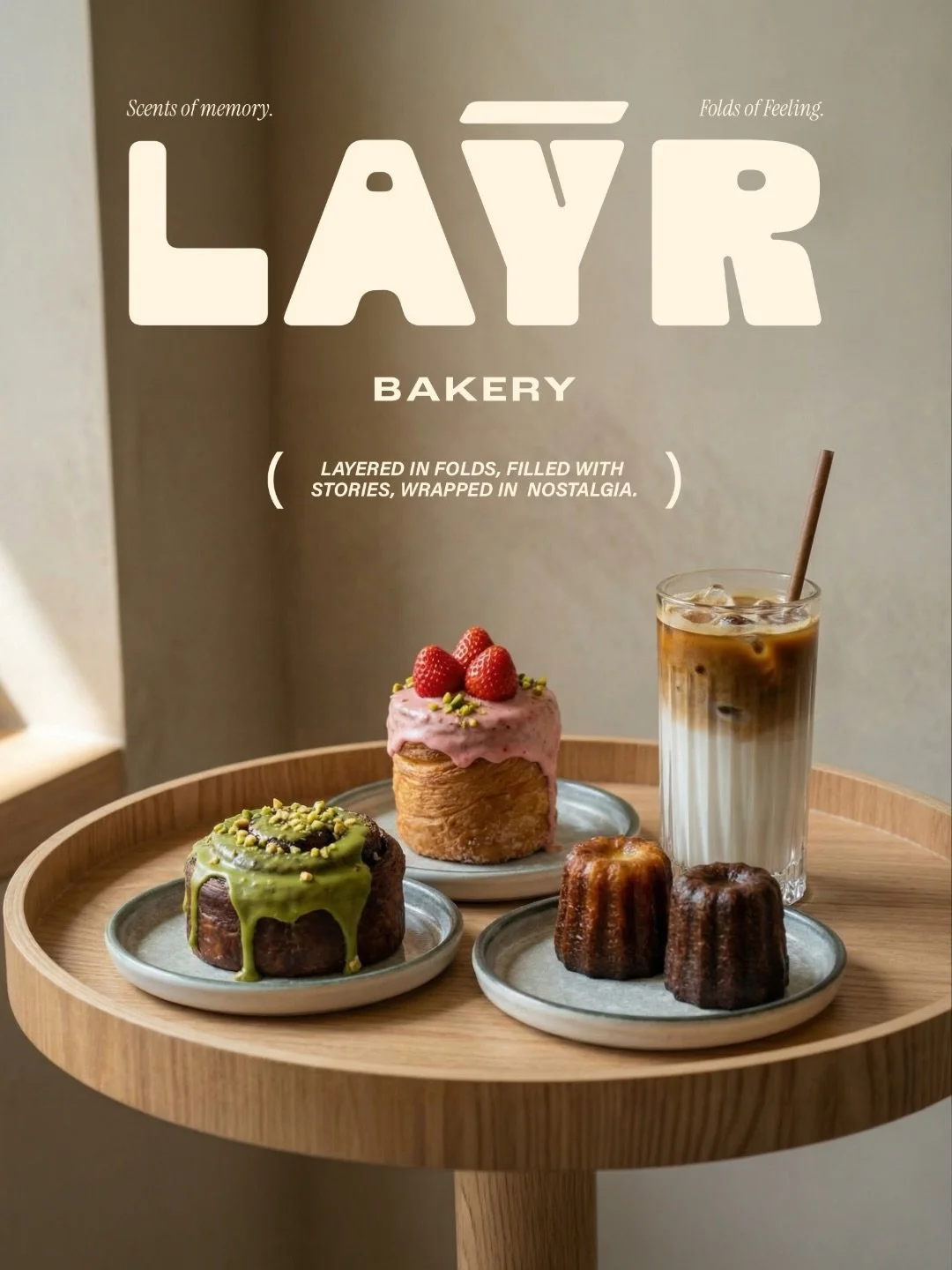 Introducing LAȲR &mdash; where every layer tells a story. ✨🥐

More than just a bakery, LAȲR is a space where nostalgia lives in every fold, scent, and bite. Inspired by saudade &mdash; that bittersweet longing for cherished moments &mdash; we&rsquo;