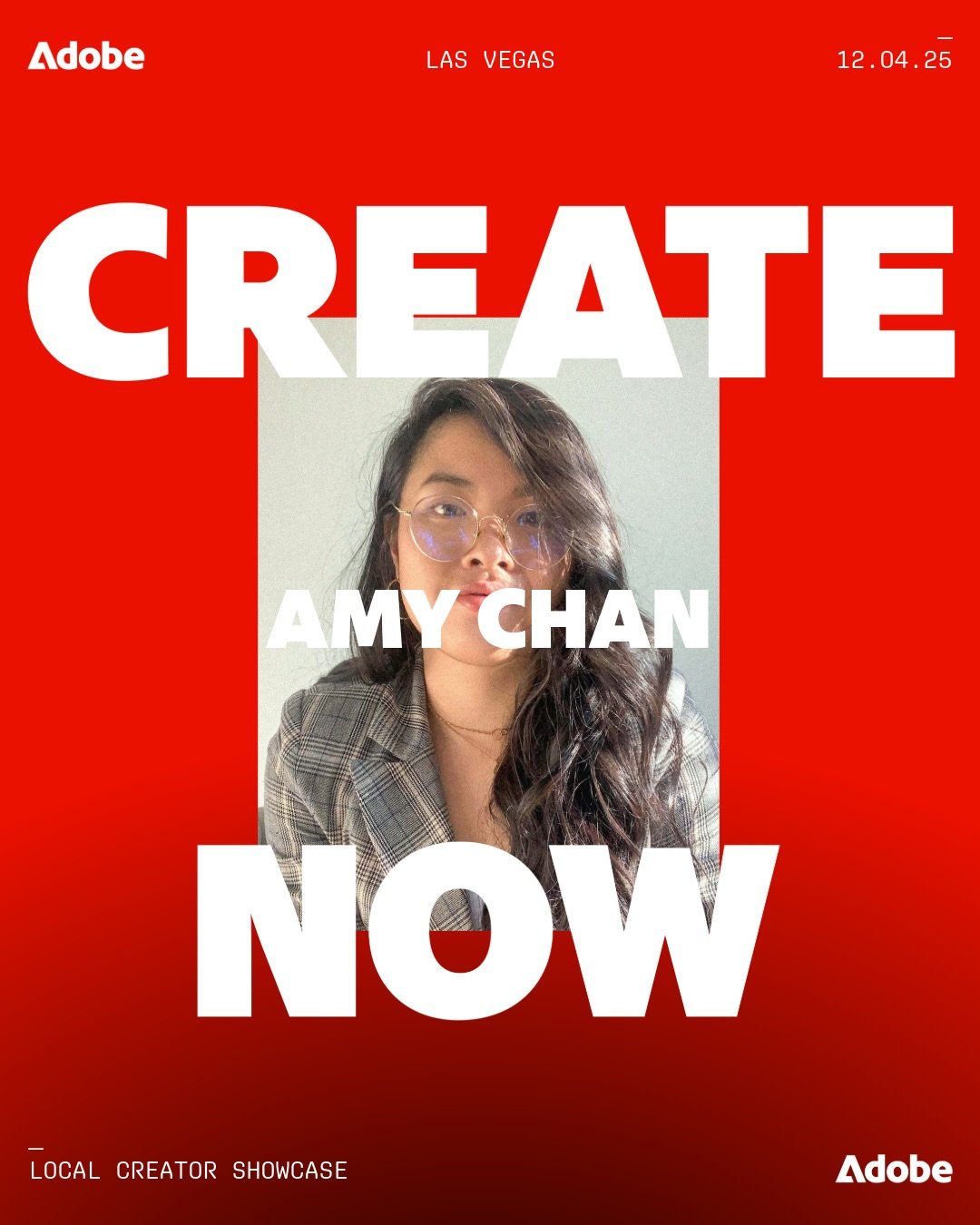 Super excited to be speaking at Create Now Las Vegas tomorrow December 4th 🤩  It was such a fun event last year that I can&rsquo;t wait to connect with the creative community again especially at such a cool venue Area 15 🫡

Anyone local in Las Vega