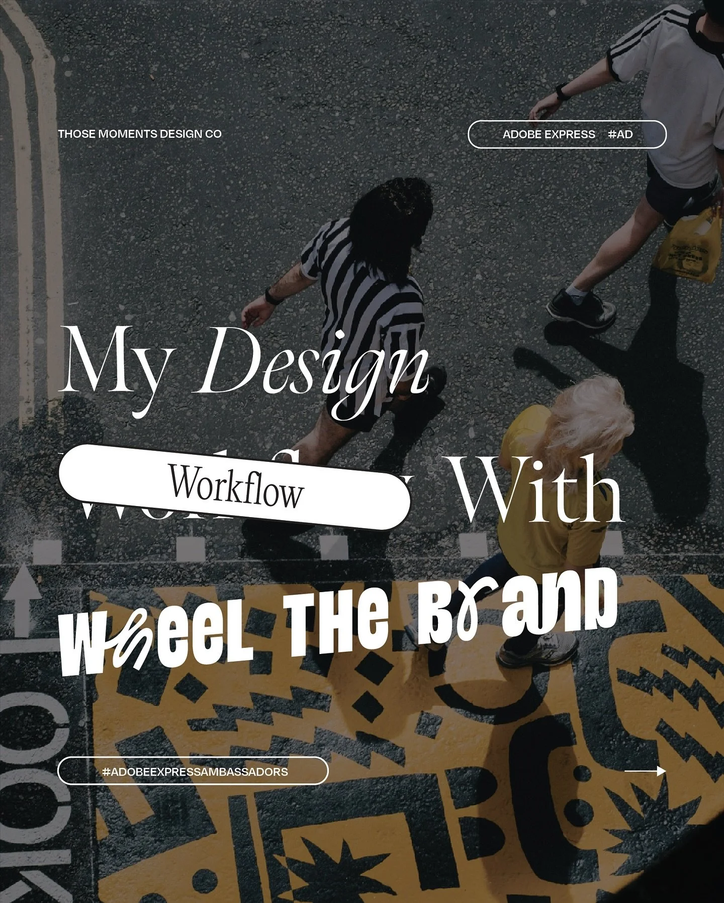 After building out the brand identity in Illustrator and mocking everything up in Photoshop, I love wrapping things up in @AdobeExpress. It&rsquo;s honestly one of the tools that saves me the most time &mdash; especially during client launches when t