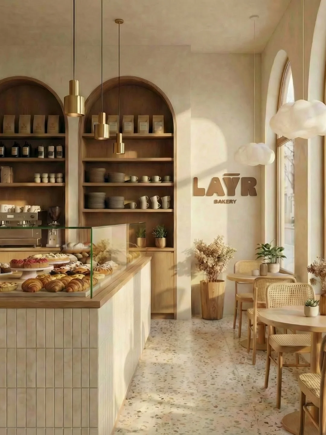 What if I could actually see inside LAȲR? 🤍

After creating the brand identity, I couldn&rsquo;t stop dreaming about what this space would feel like in real life. So I decided to push the vision further and explore @adobefirefly to visualize the bak