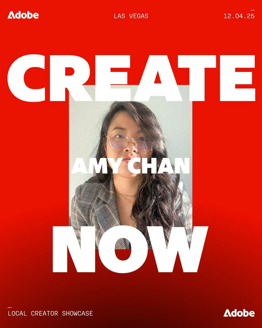 Super excited to be speaking at Create Now Las Vegas tomorrow December 4th 🤩  It was such a fun event last year that I can&rsquo;t wait to connect with the creative community again especially at such a cool venue Area 15 🫡

Anyone local in Las Vega