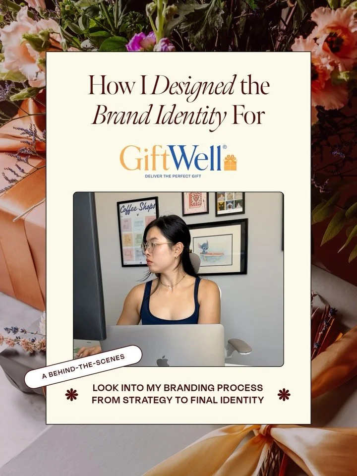 A little look behind the scenes of building the GiftWell brand identity ✨

I think branding projects often look very effortless when you only see the final result, but there are usually hours of exploration, research, testing, refining, and second-gu