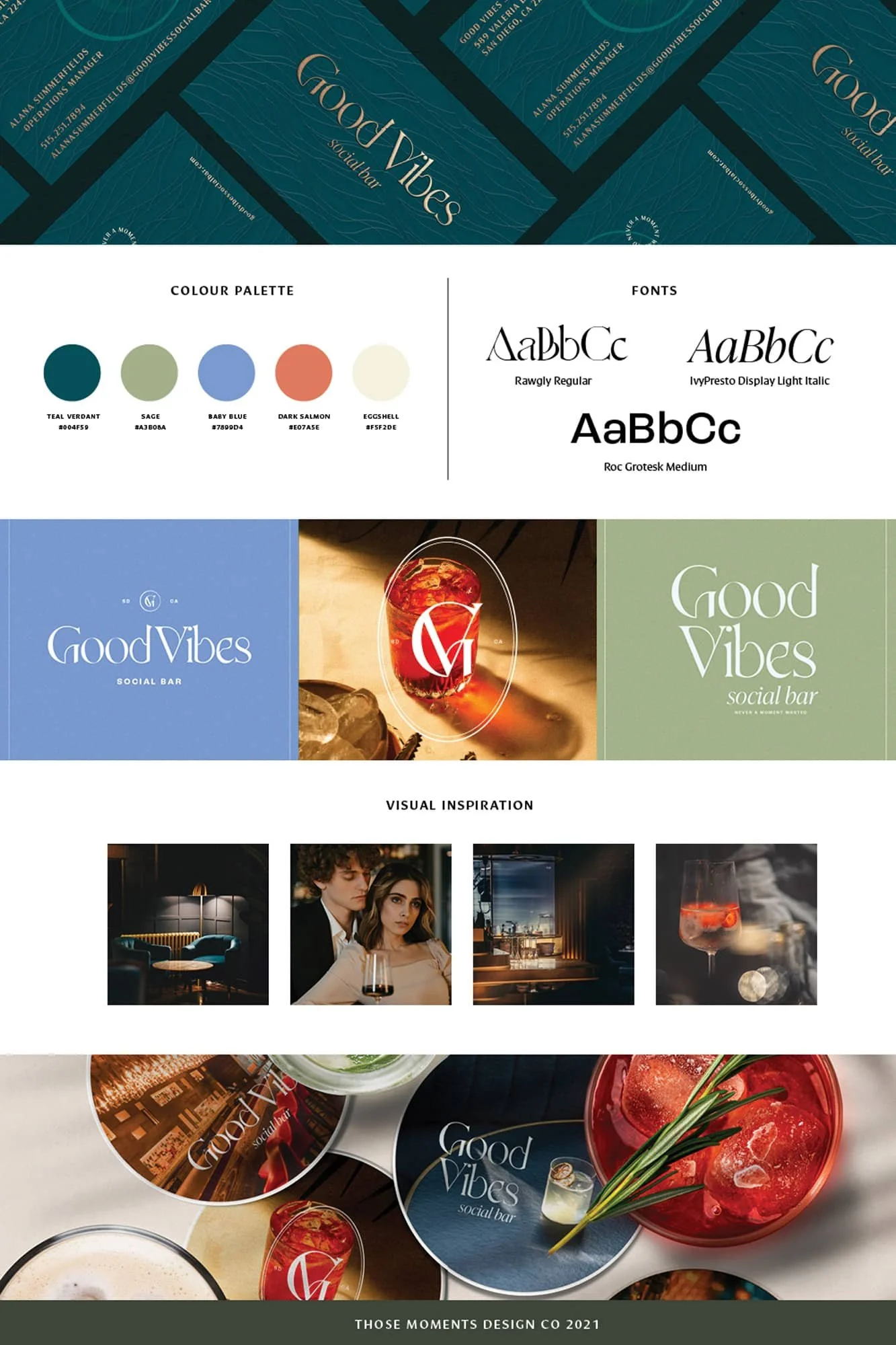 Good-Vibes Brand Board
