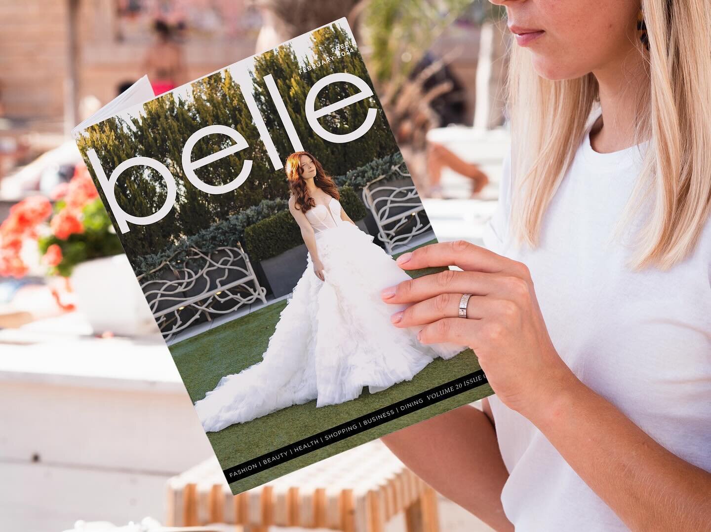 ✨ February is wrapping up, but the wedding inspo never ends! 💍 Click the link in our bio to revisit our February wedding issue featuring White Magnolia Bridal and loads of local bridal goodness. Don&rsquo;t miss out! // On the Cover: @whitemagnoliab