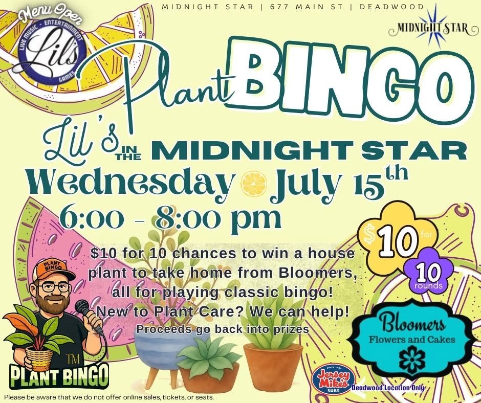 PLANT BINGO WITH BLOOMERS
