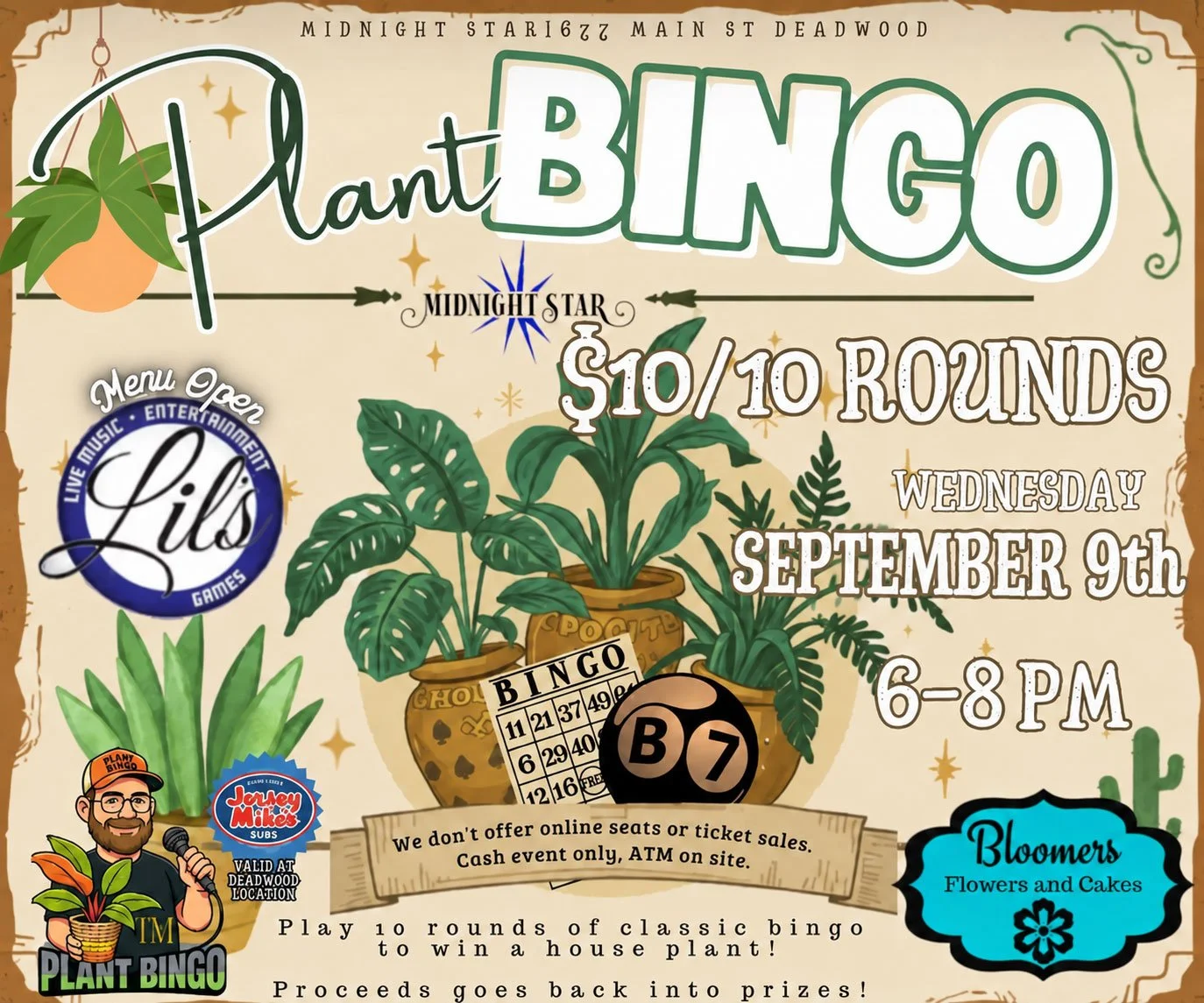 PLANT BINGO WITH BLOOMERS
